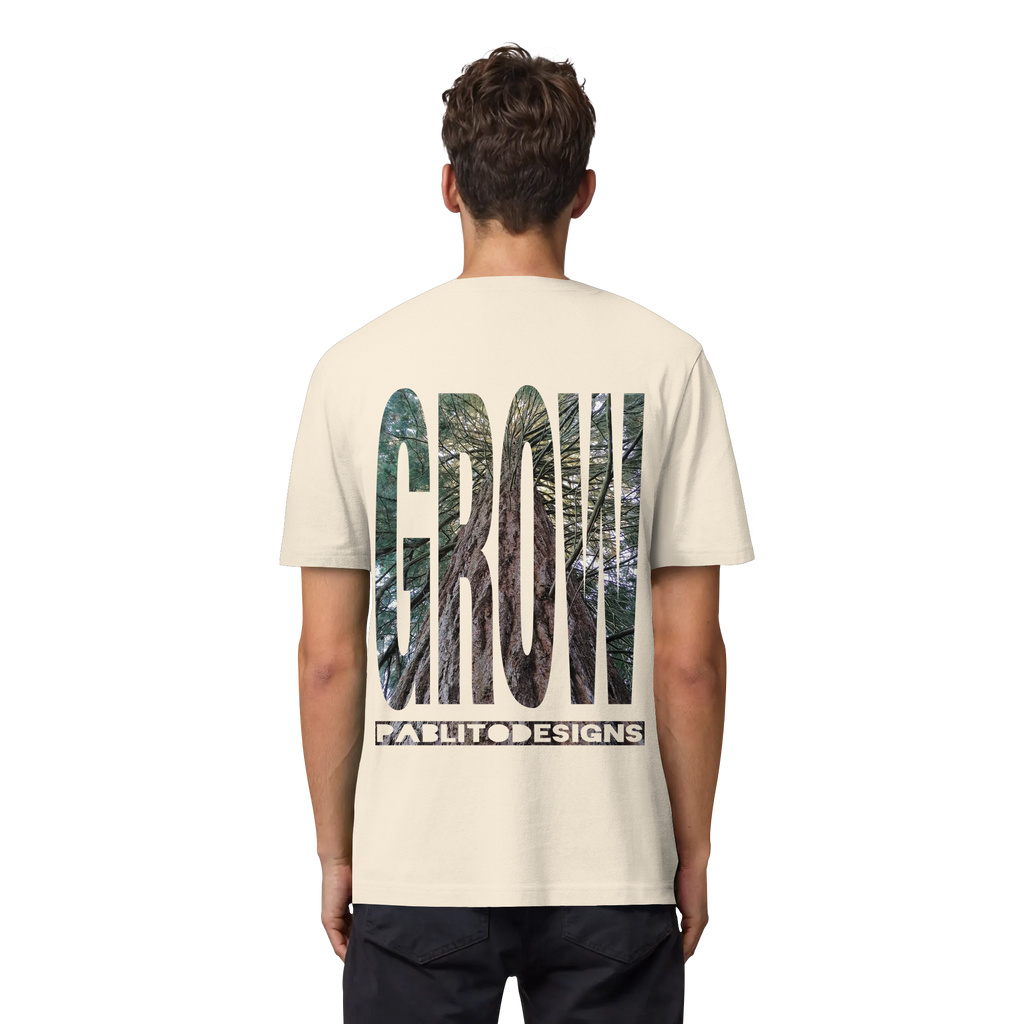 GROW - unisex organic heavy tee