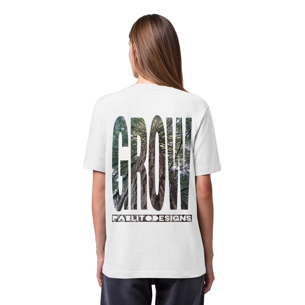 GROW - unisex organic heavy tee