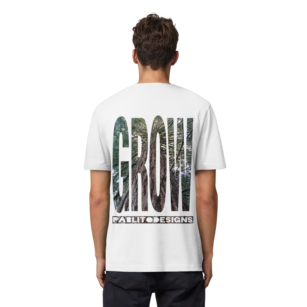GROW - unisex organic heavy tee