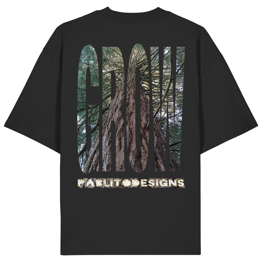GROW - unisex organic oversize tee