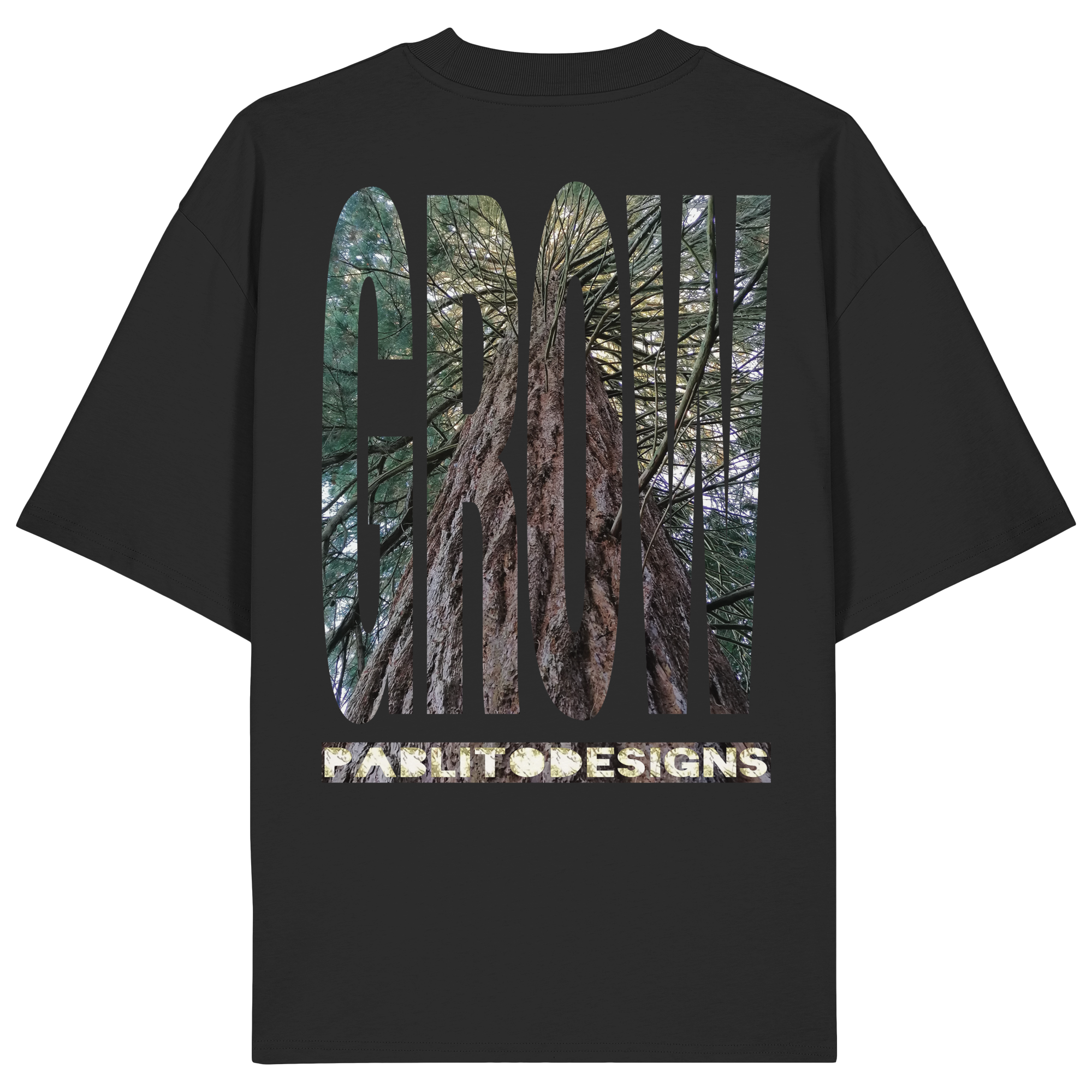 GROW - unisex organic oversize tee