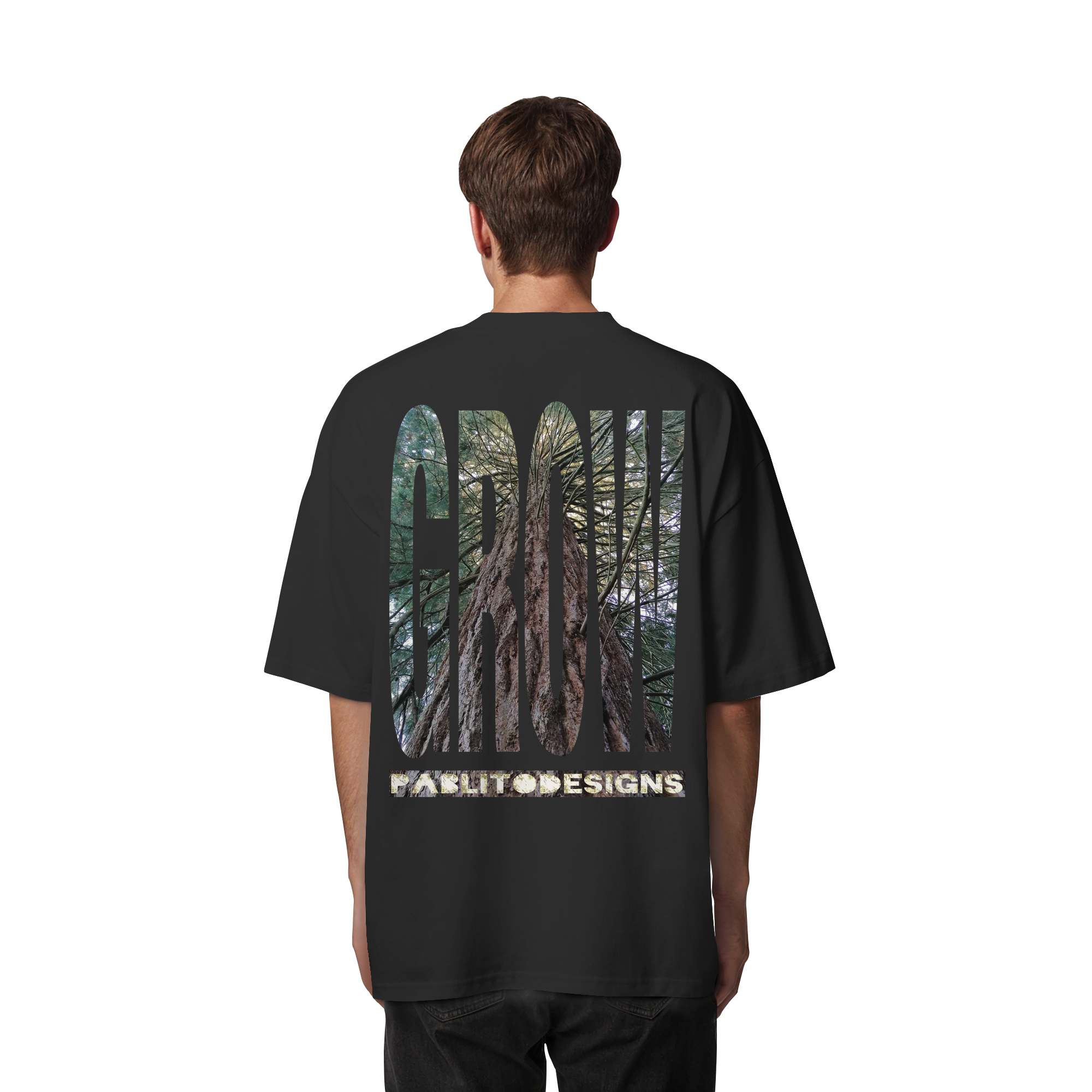GROW - unisex organic oversize tee
