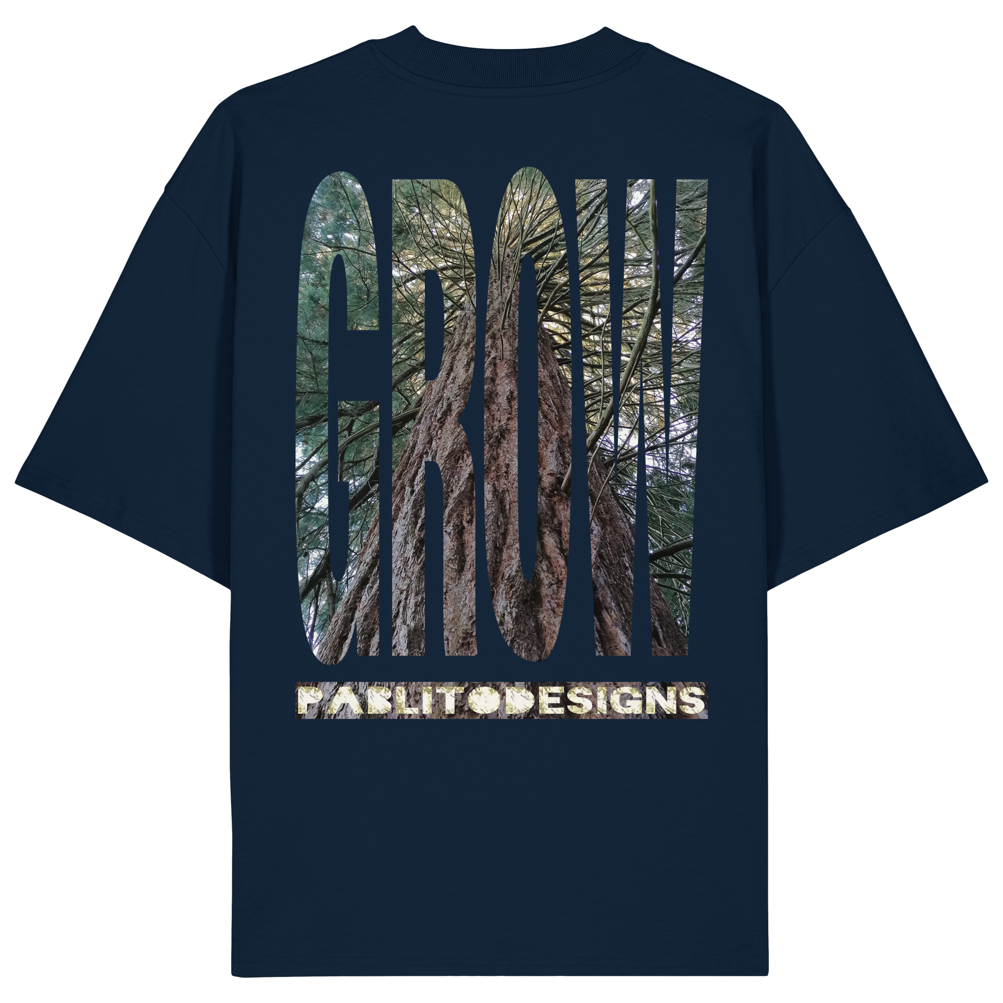 GROW - unisex organic oversize tee