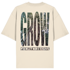 GROW - unisex organic oversize tee