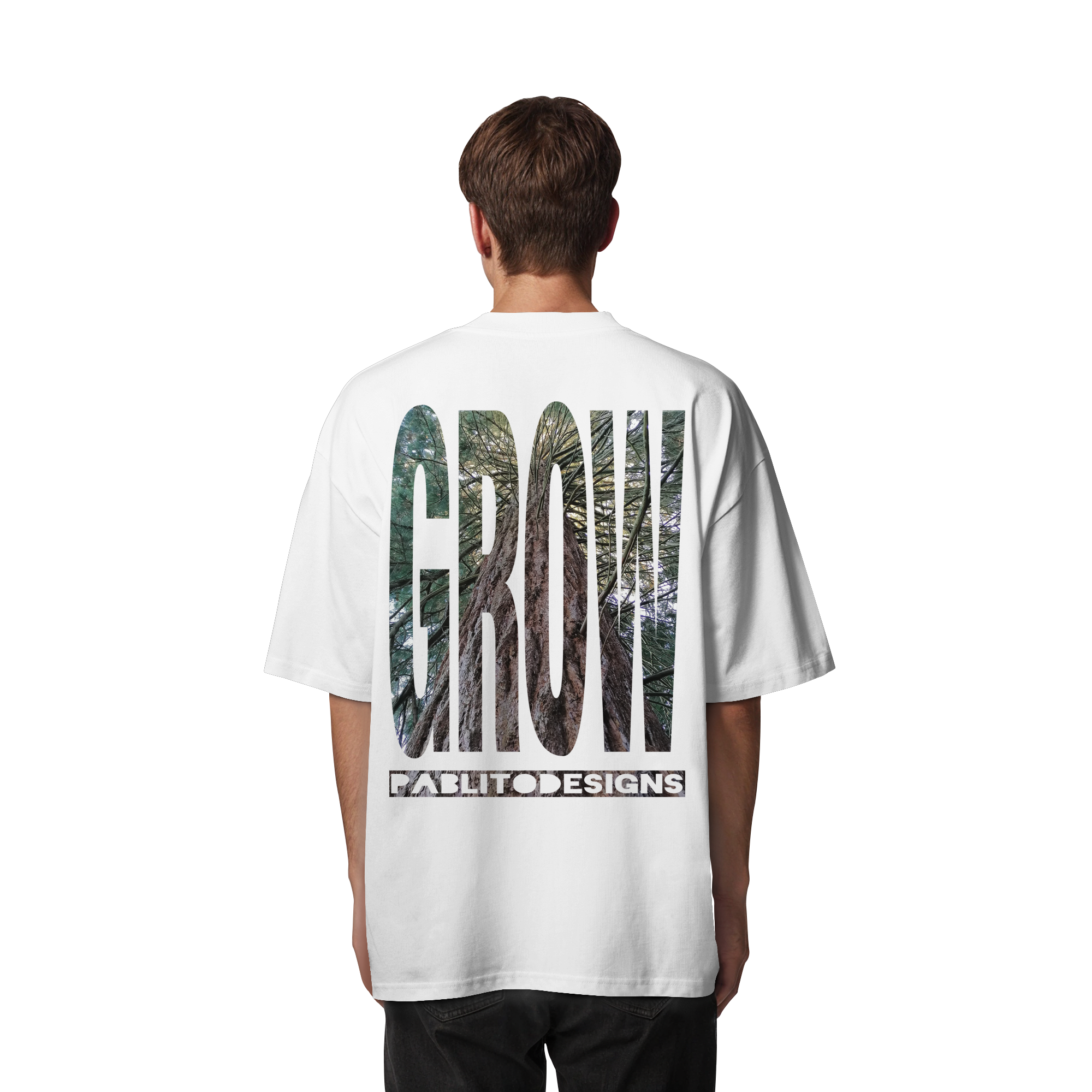 GROW - unisex organic oversize tee