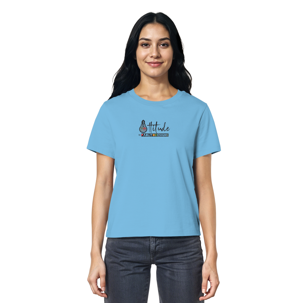 attitude - ladies organic tee