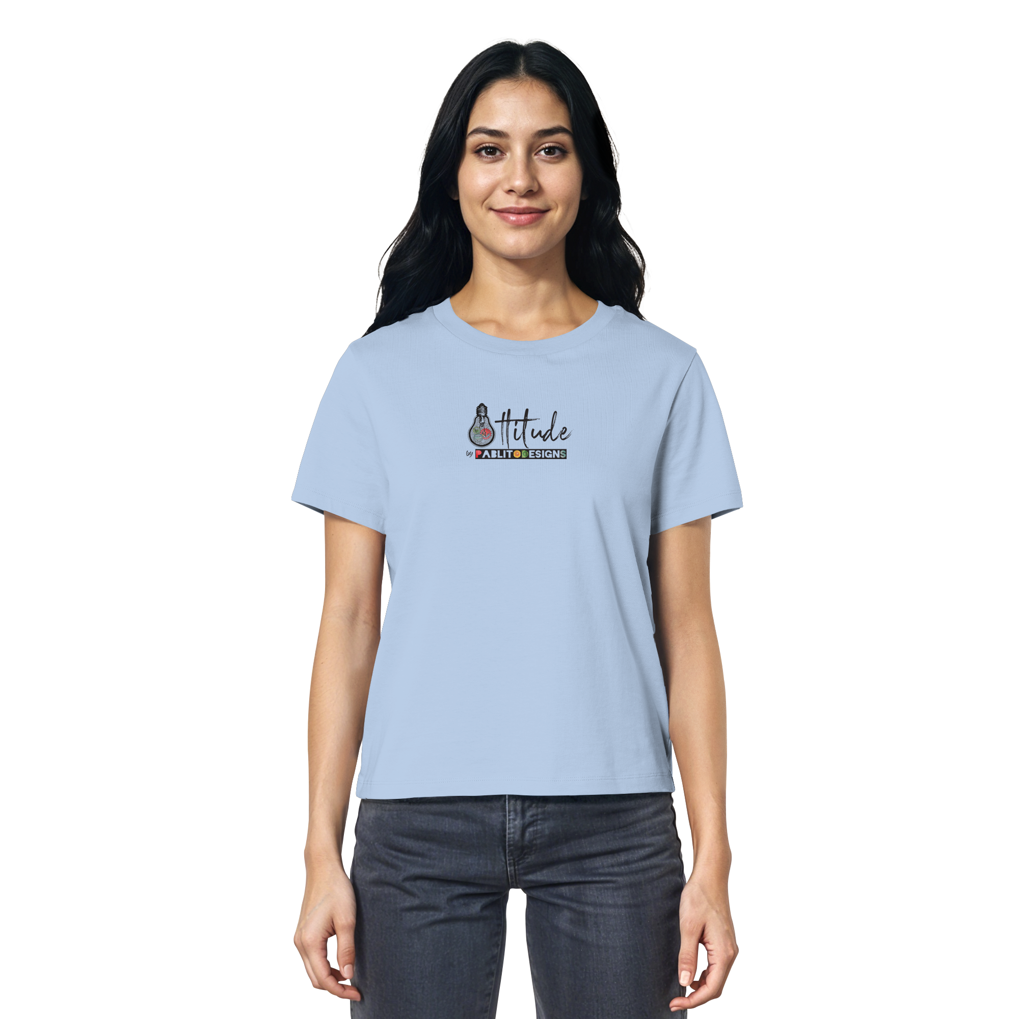 attitude - ladies organic tee
