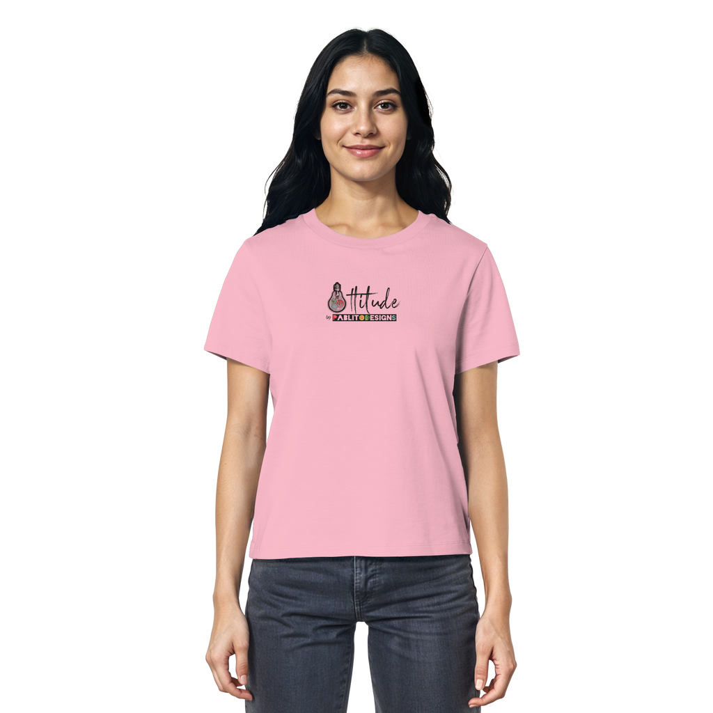 attitude - ladies organic tee