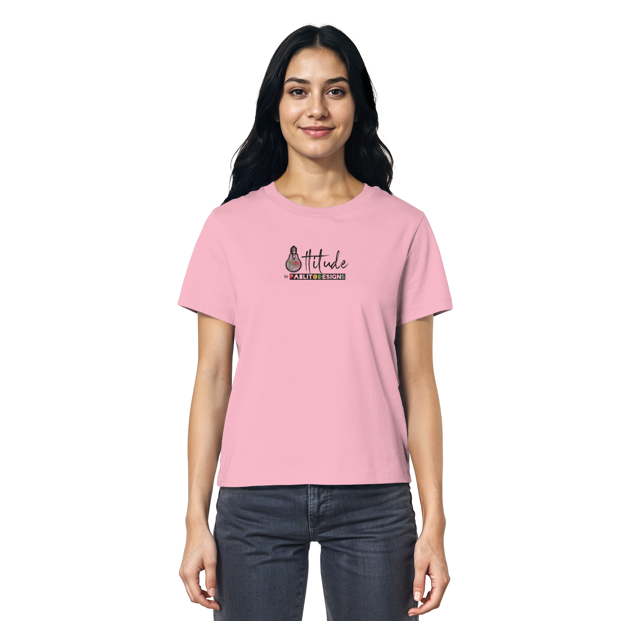 attitude - ladies organic tee