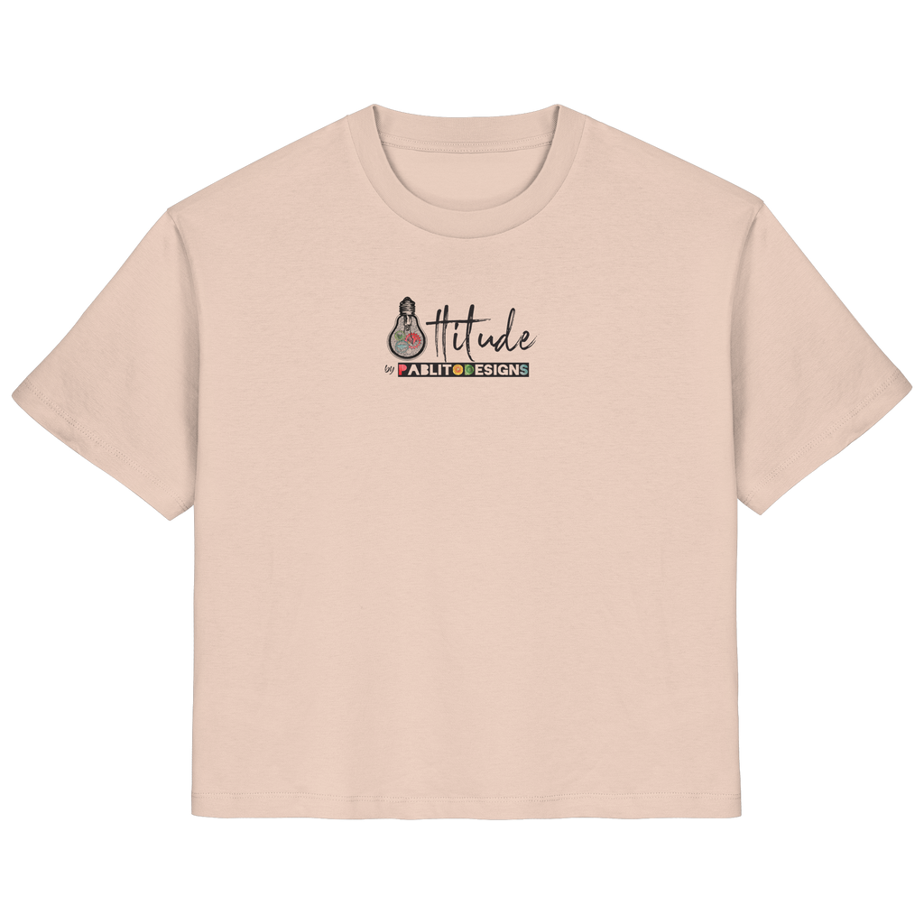 attitude - ladies organic tee
