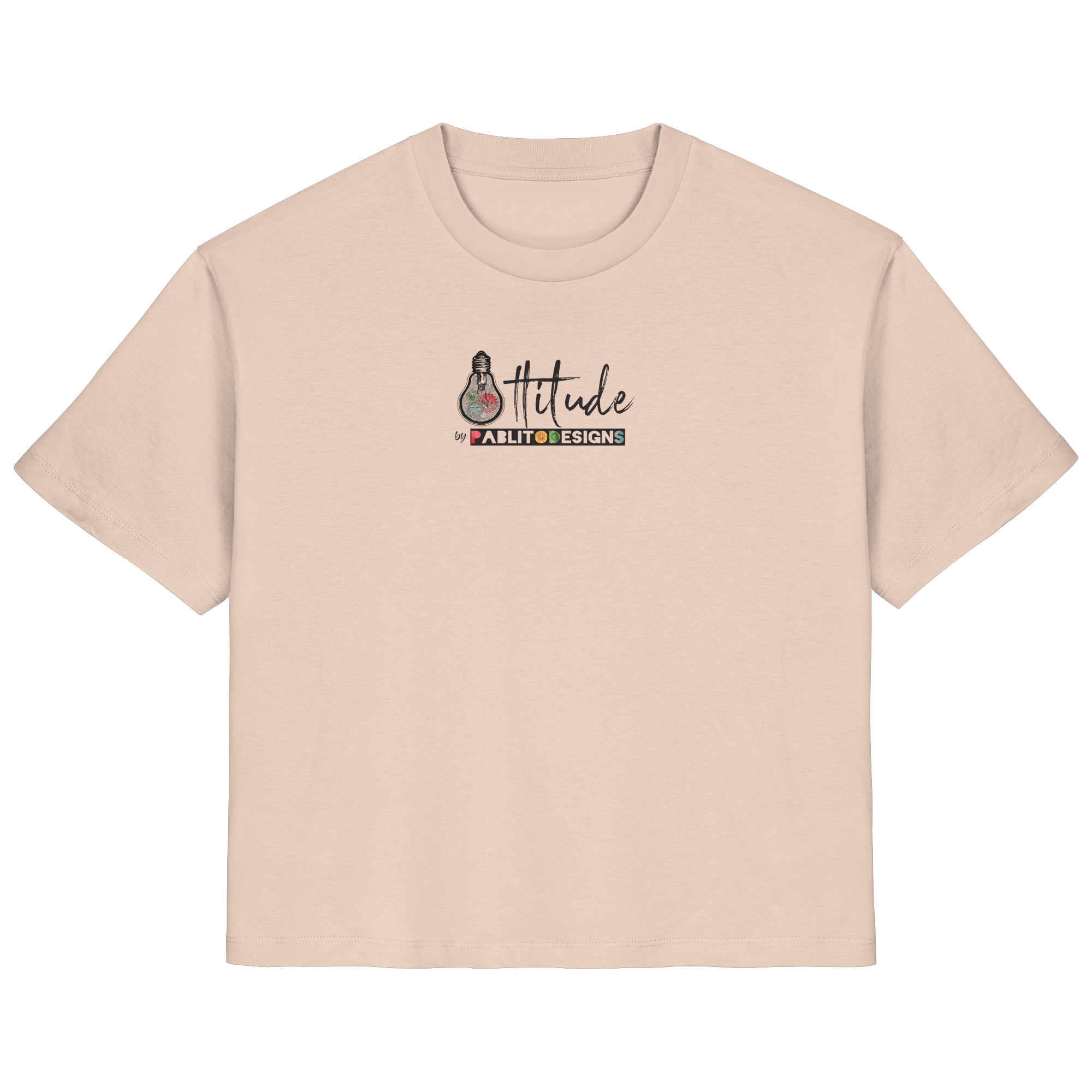 attitude - ladies organic tee