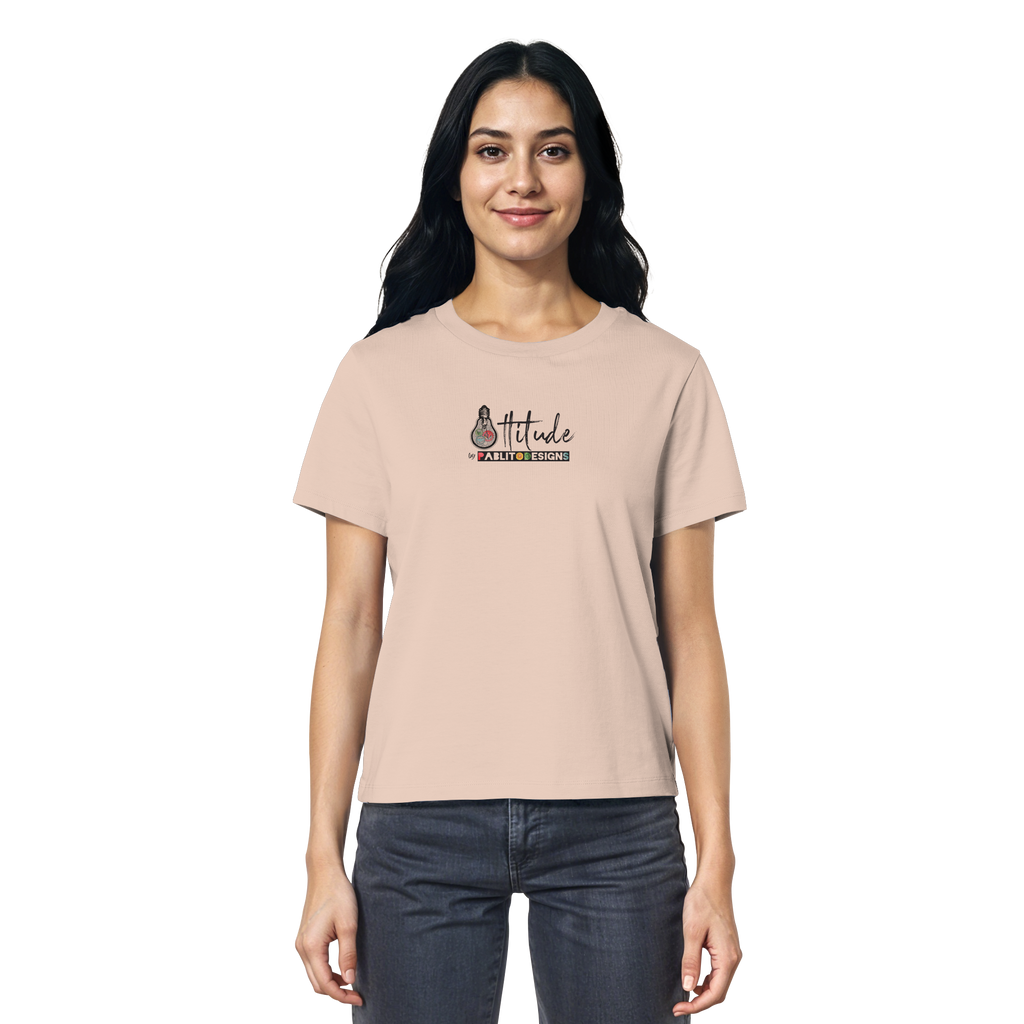 attitude - ladies organic tee
