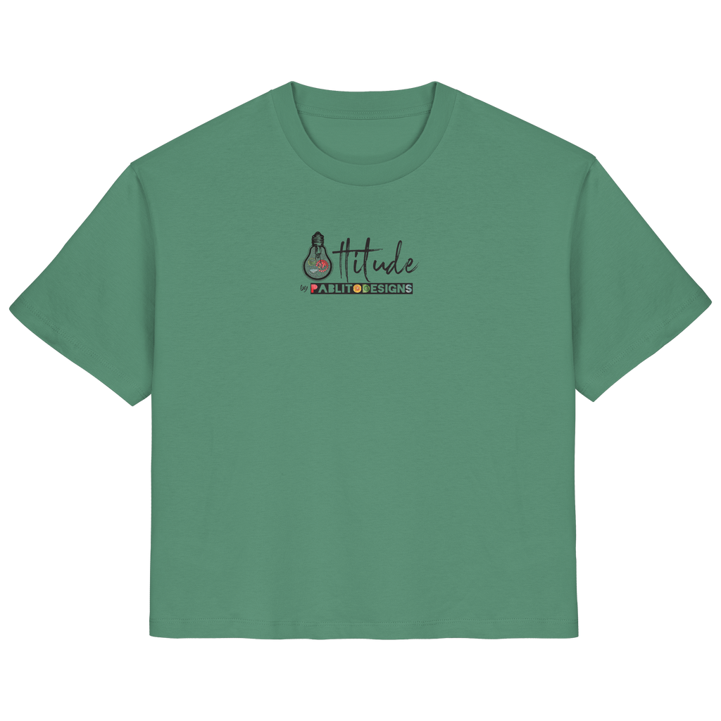 attitude - ladies organic tee