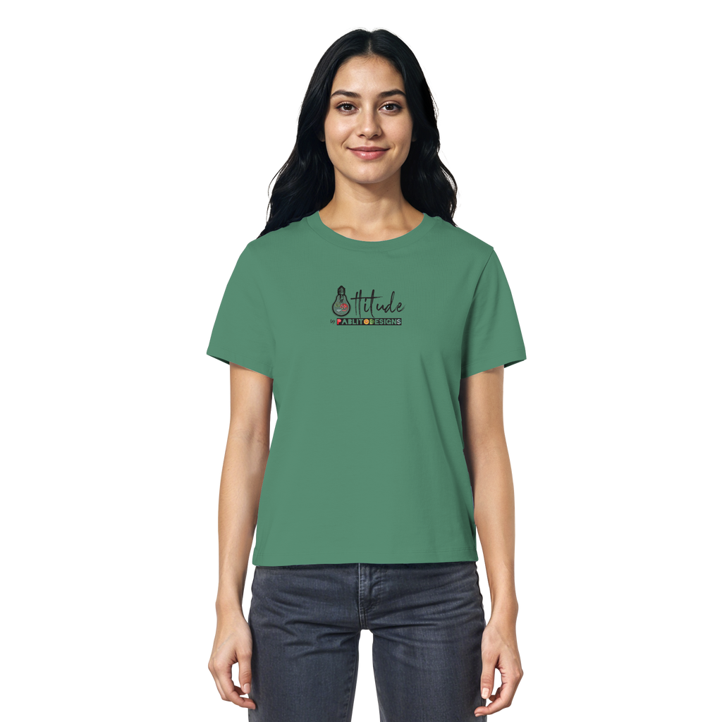 attitude - ladies organic tee