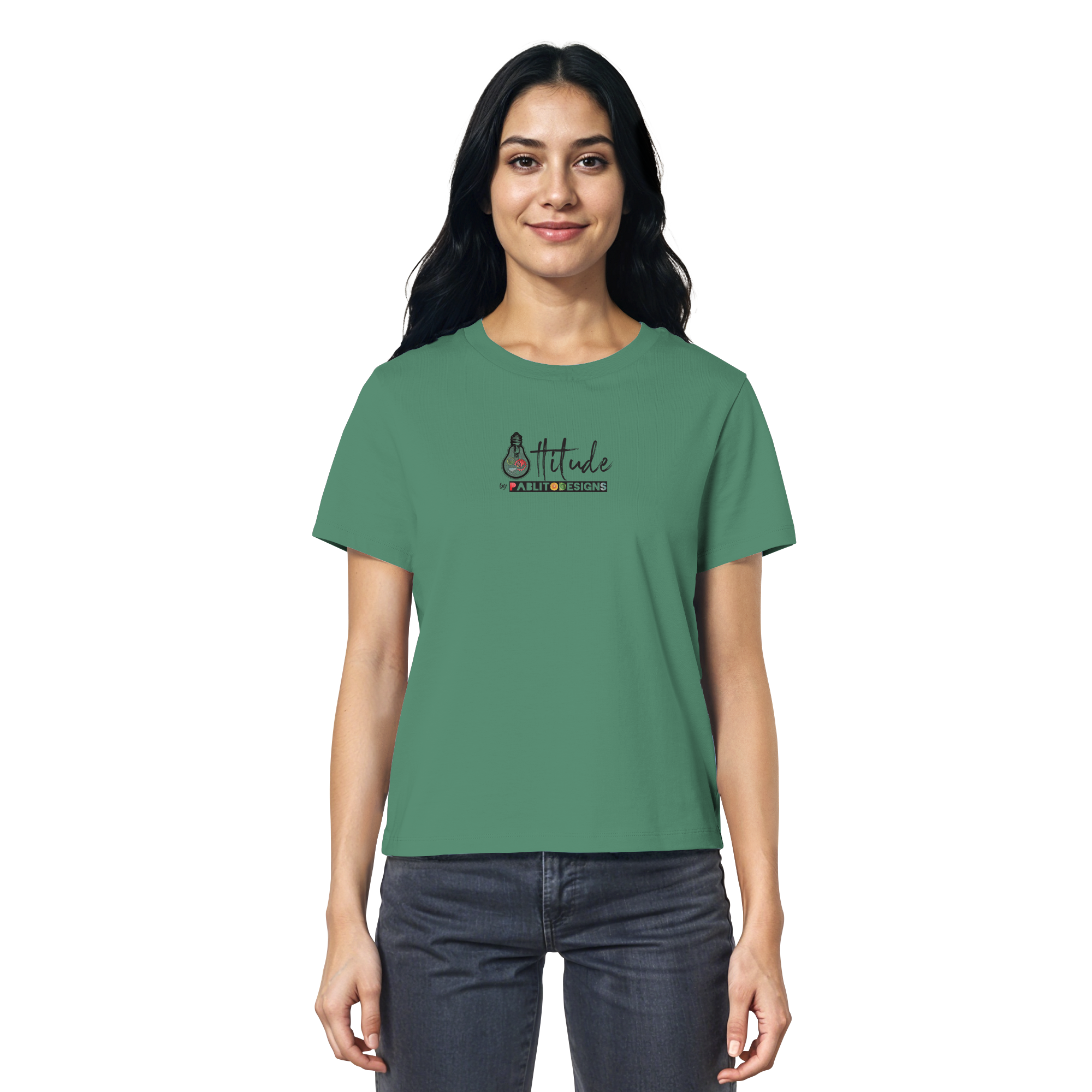 attitude - ladies organic tee