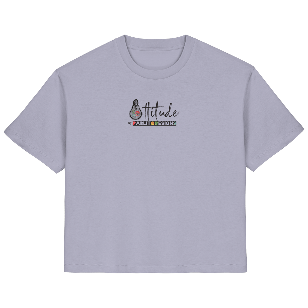 attitude - ladies organic tee