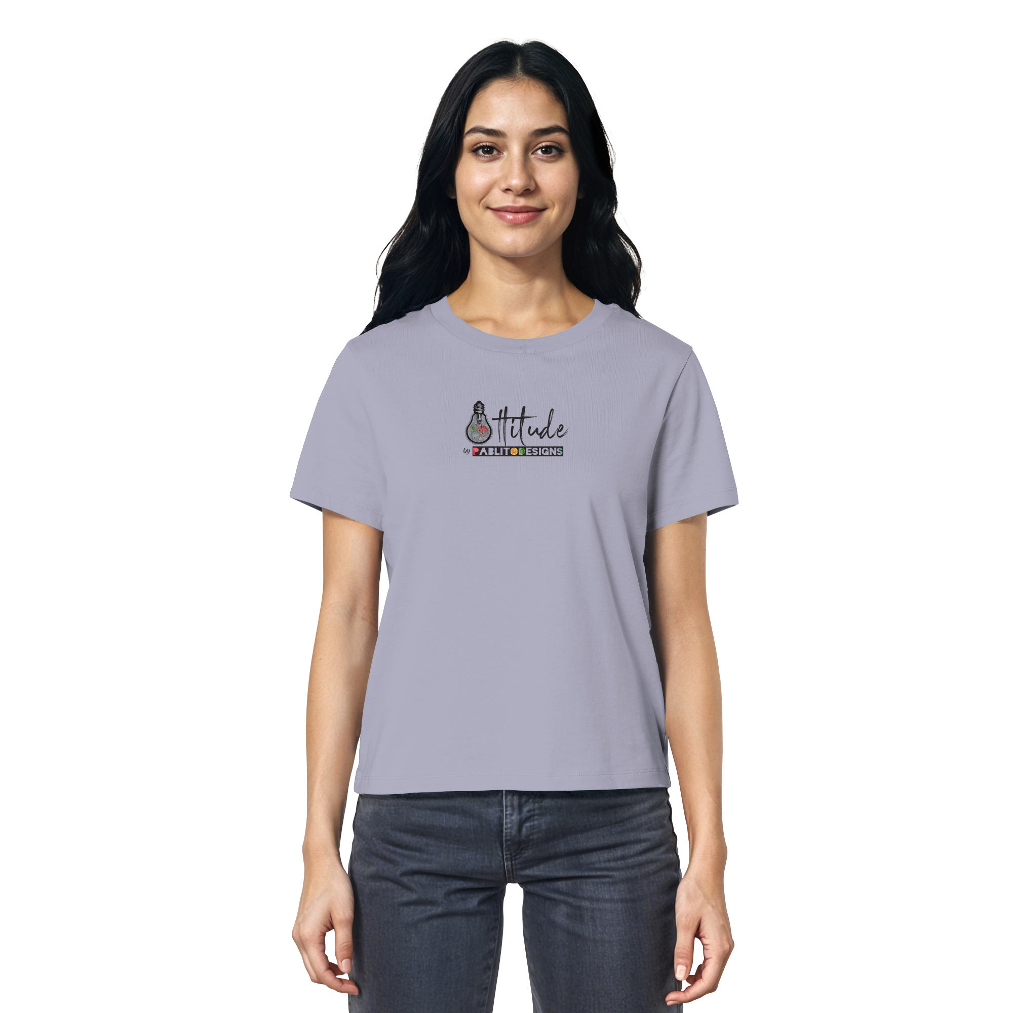 attitude - ladies organic tee