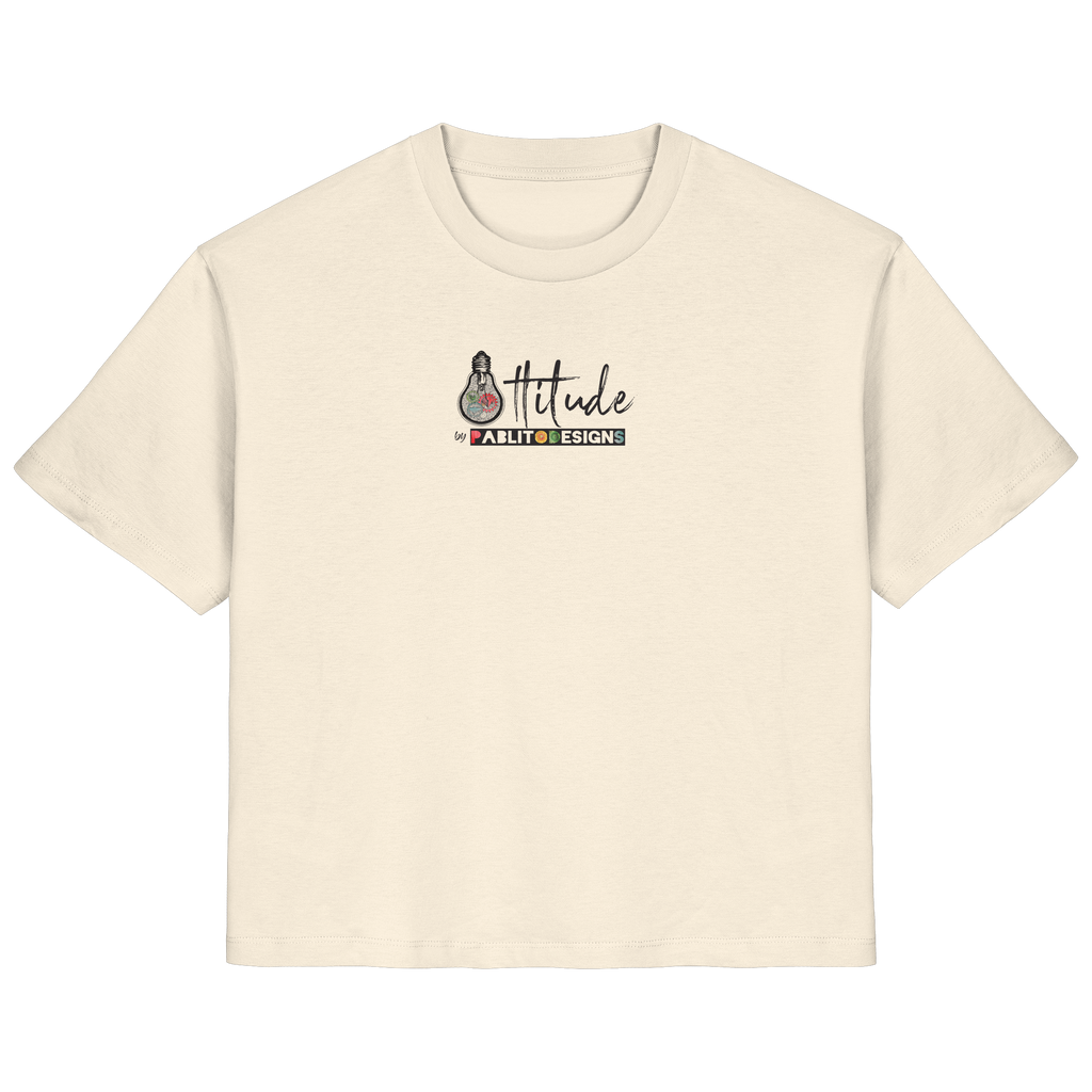 attitude - ladies organic tee