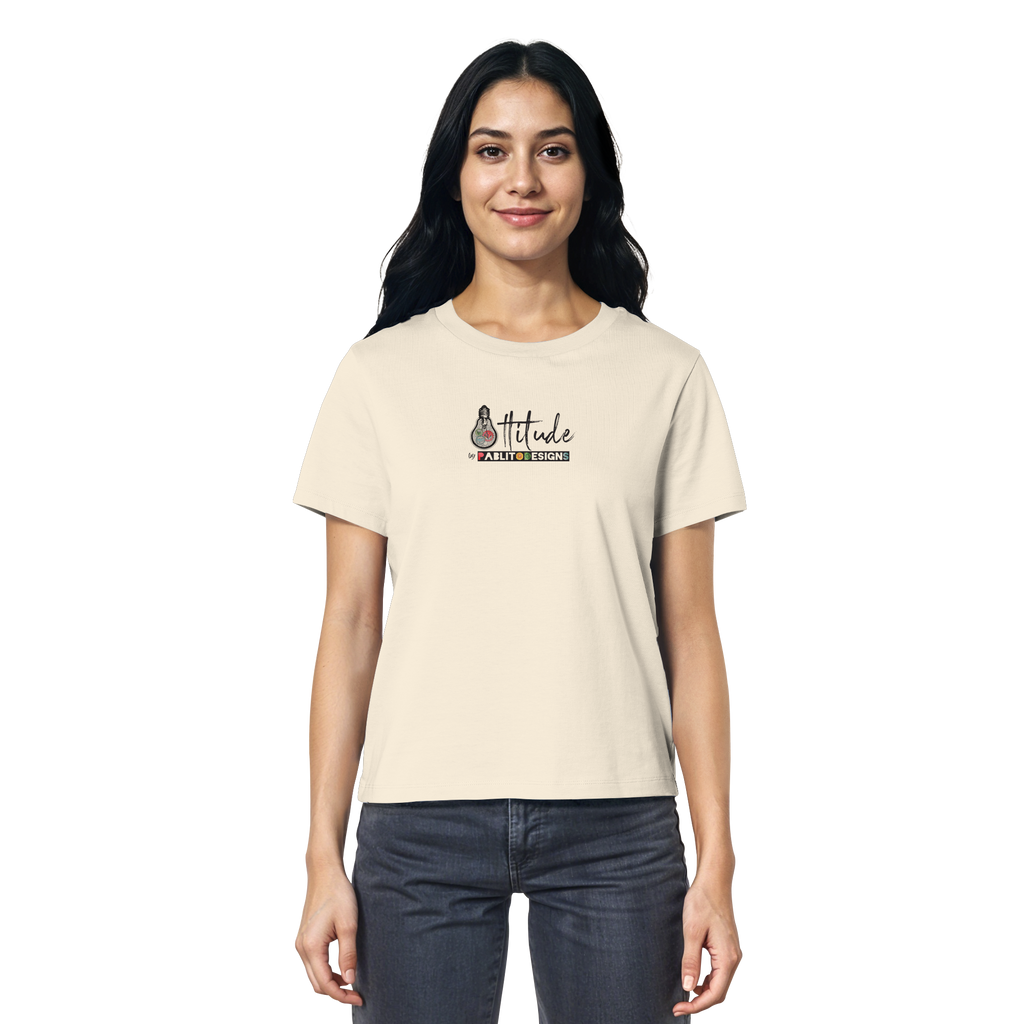 attitude - ladies organic tee
