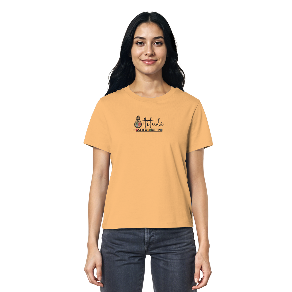 attitude - ladies organic tee