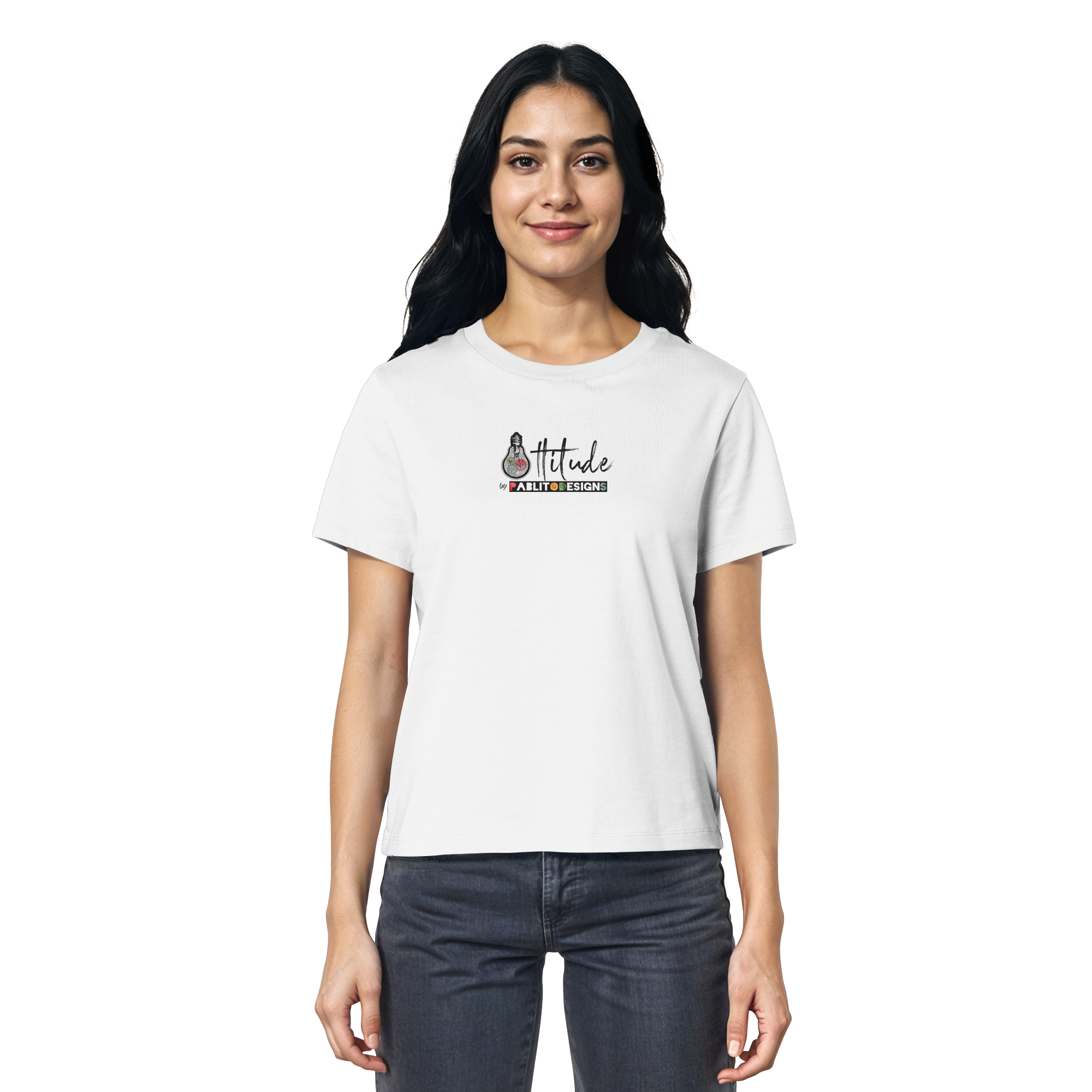 attitude - ladies organic tee