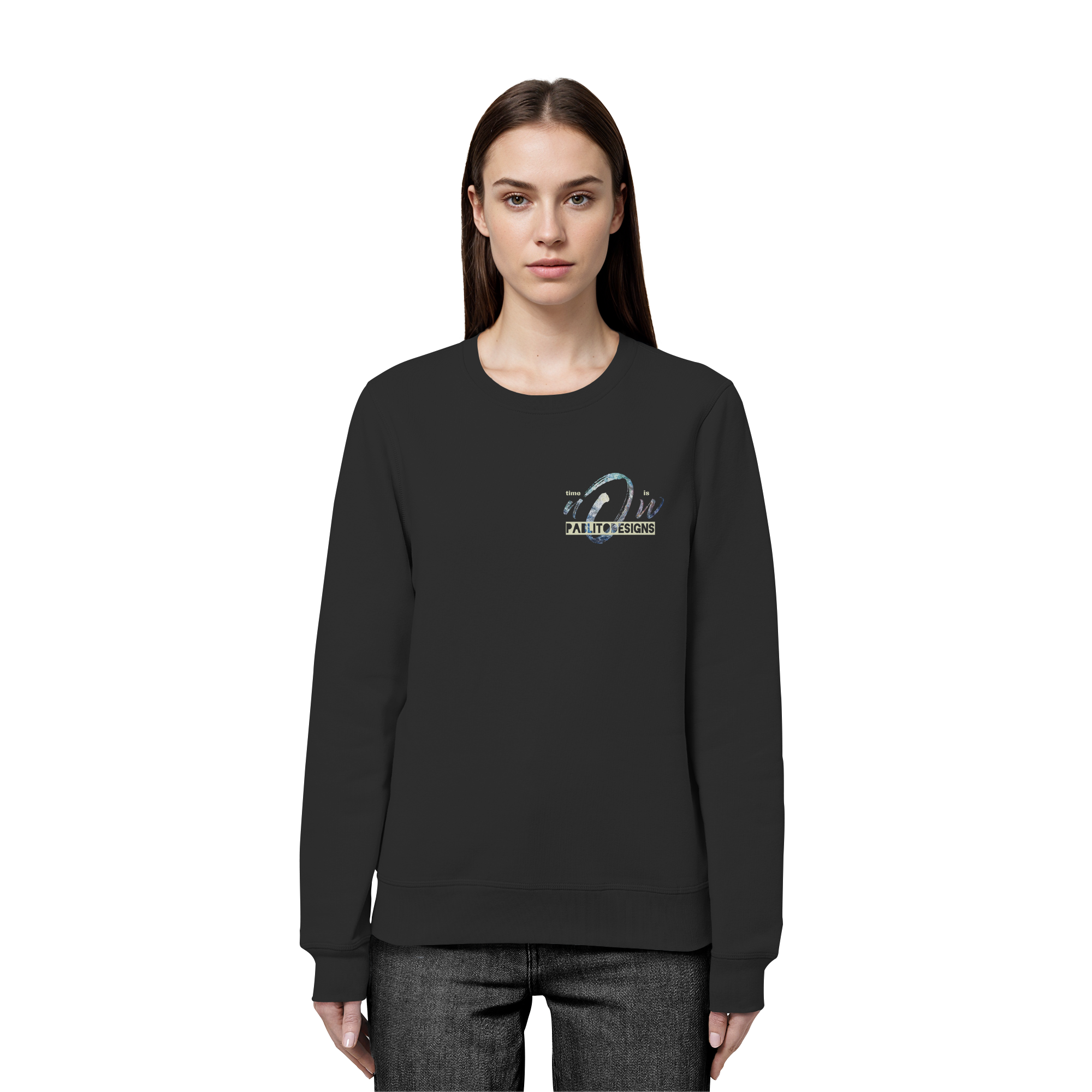 time is NOW - unisex organic classic sweat