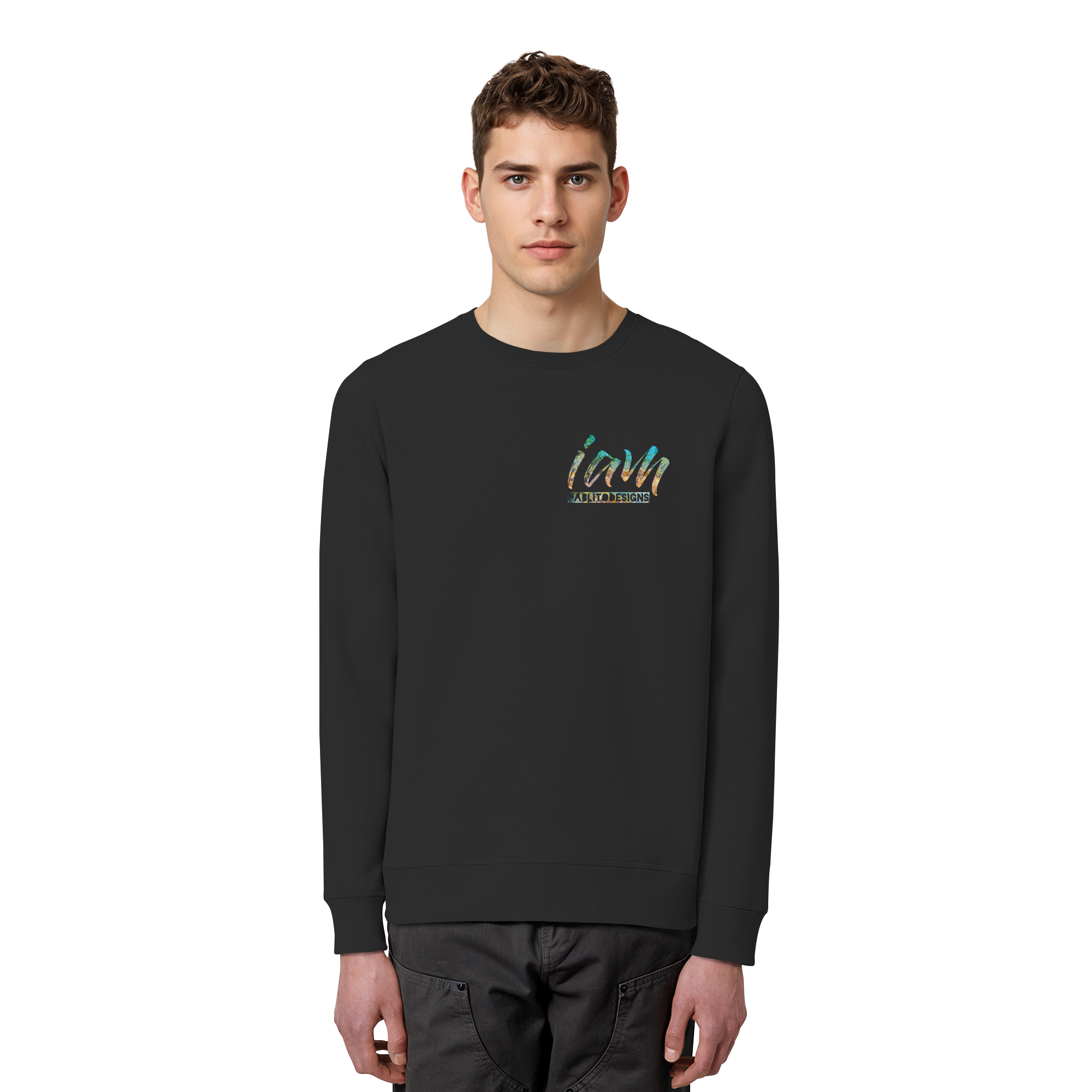 i am  - unisex organic classic sweat