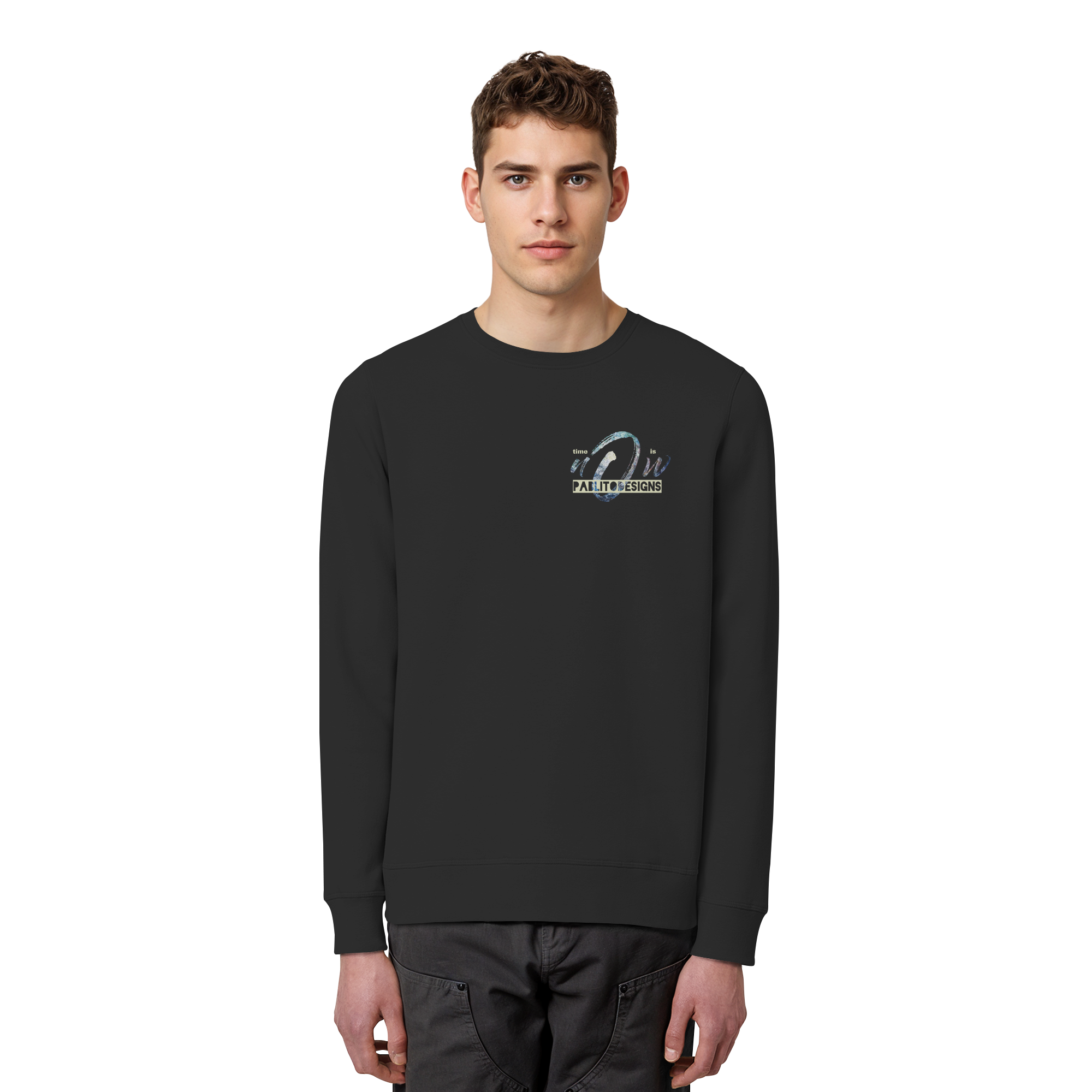 time is NOW - unisex organic classic sweat