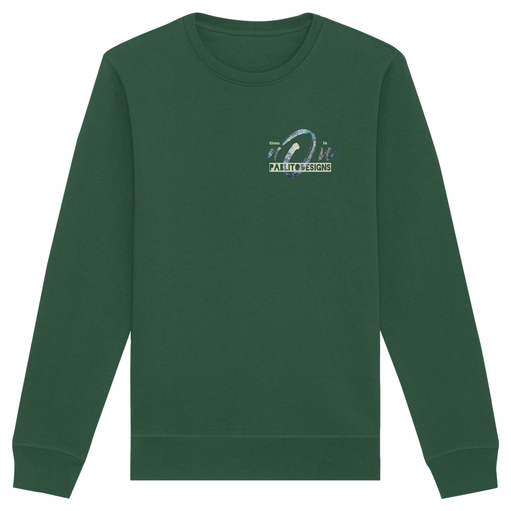time is NOW - unisex organic classic sweat