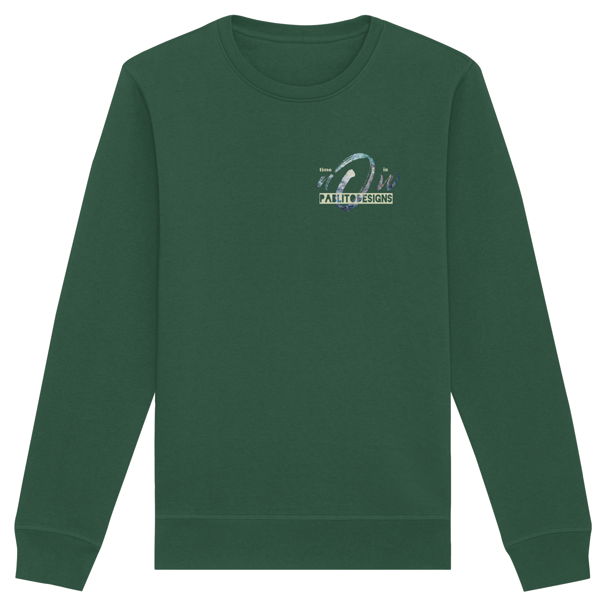 time is NOW - unisex organic classic sweat