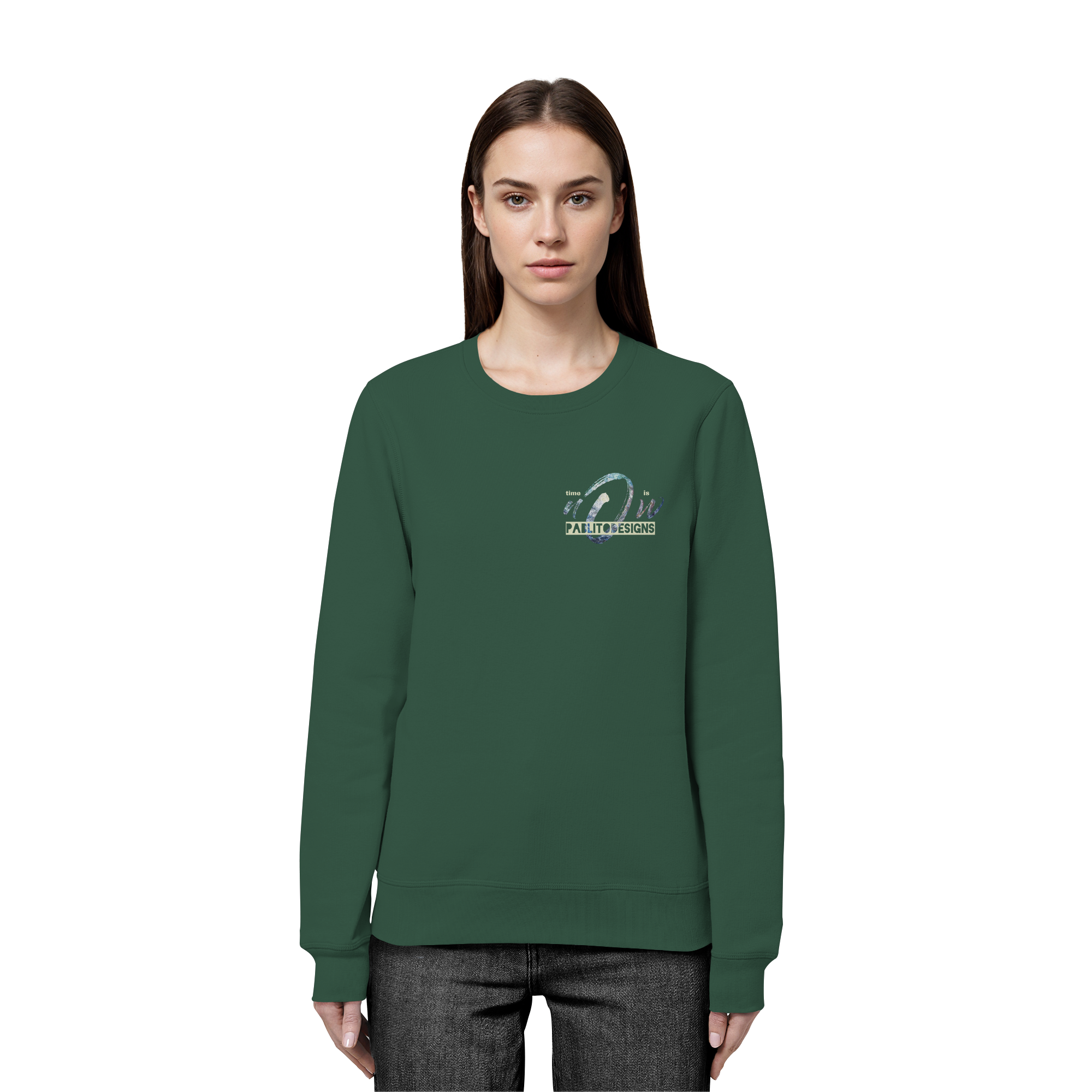 time is NOW - unisex organic classic sweat