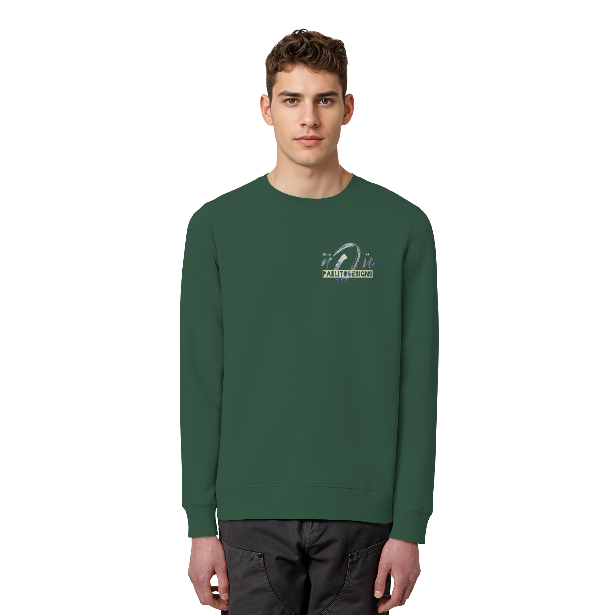 time is NOW - unisex organic classic sweat