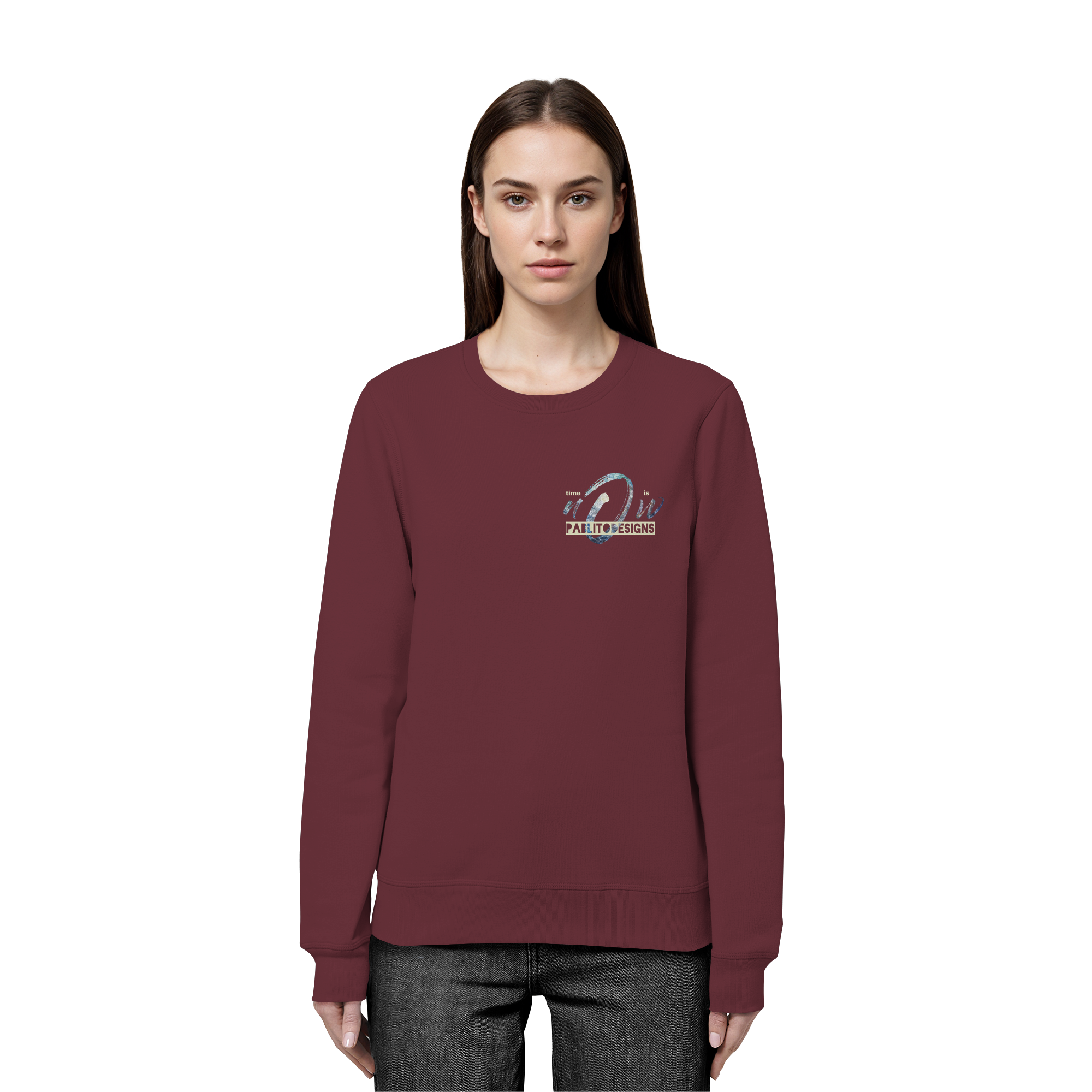 time is NOW - unisex organic classic sweat
