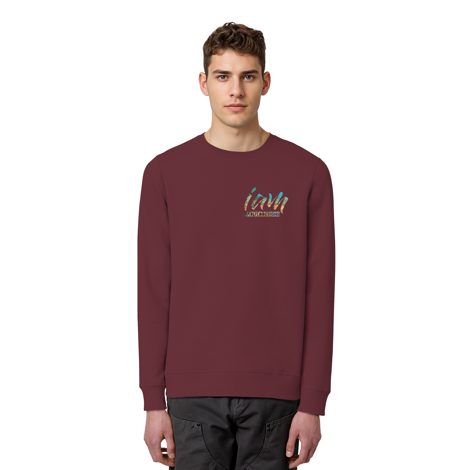 i am  - unisex organic classic sweat