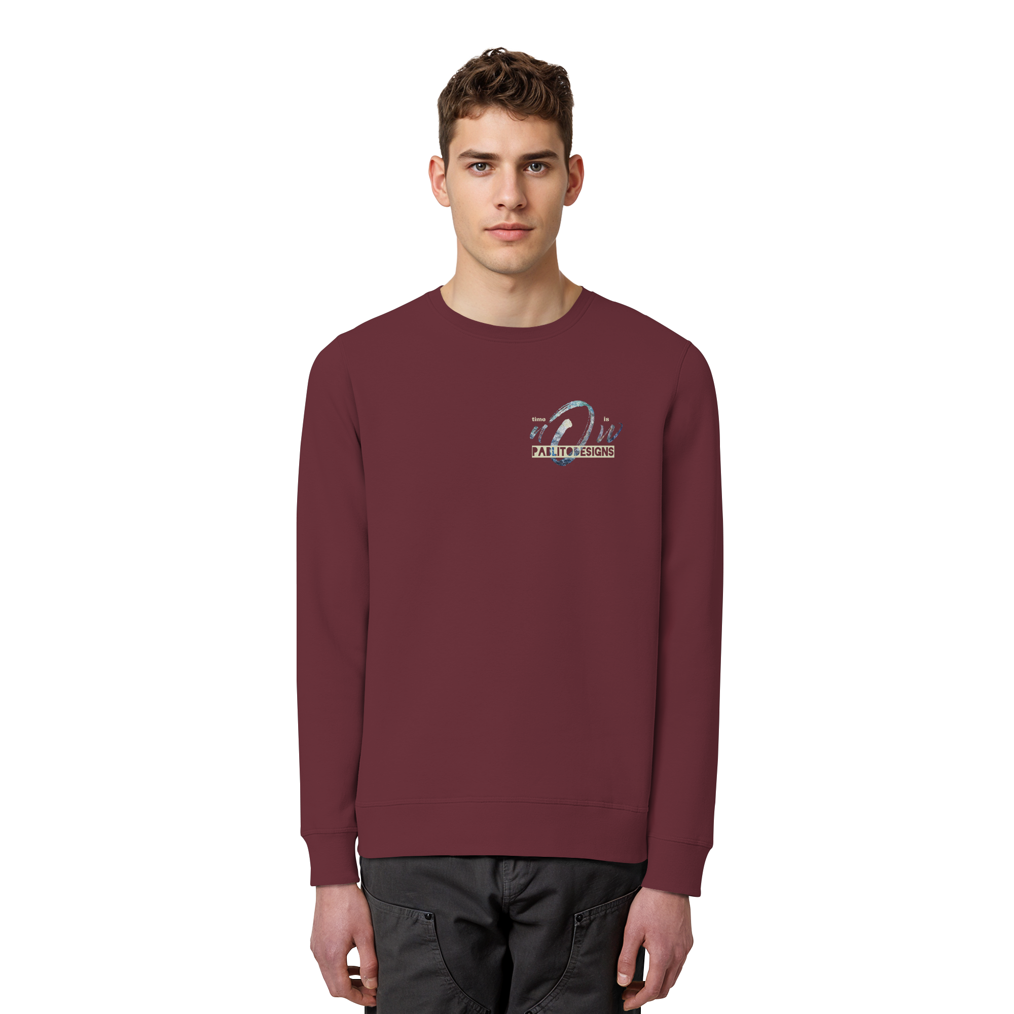 time is NOW - unisex organic classic sweat