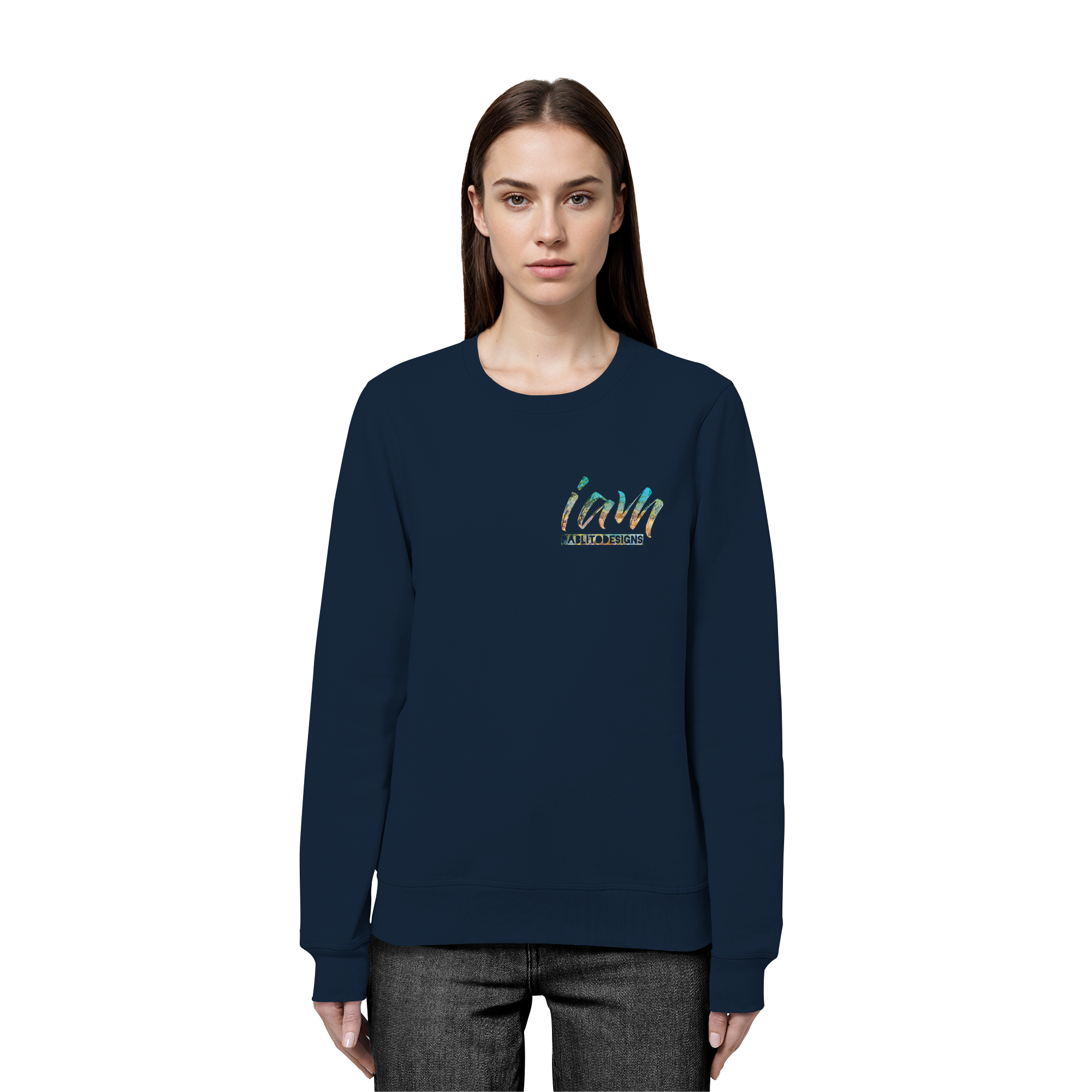 i am  - unisex organic classic sweat