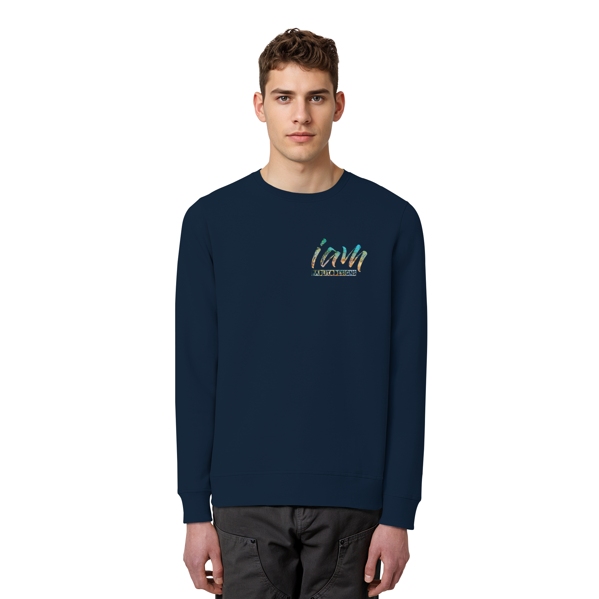 i am  - unisex organic classic sweat