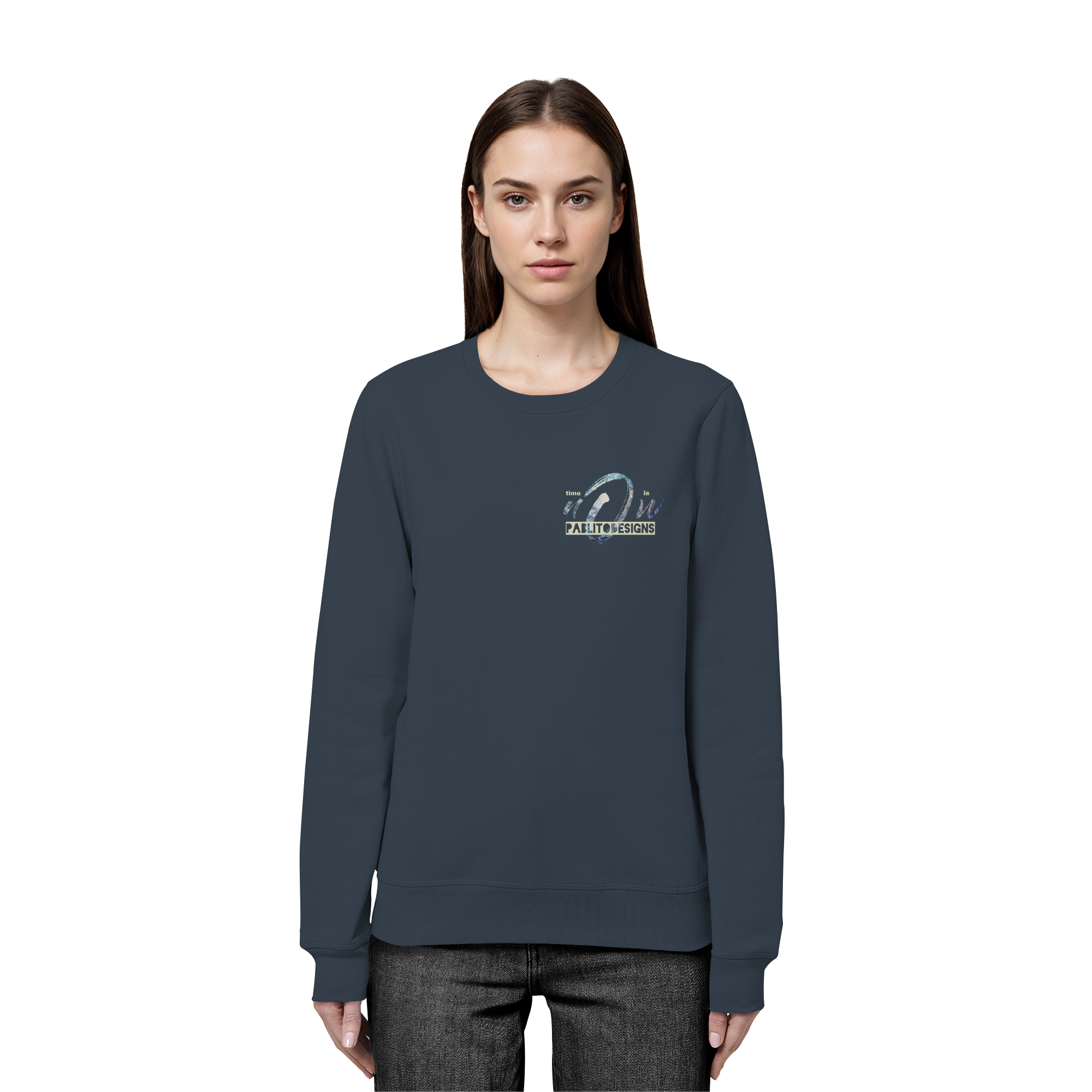time is NOW - unisex organic classic sweat