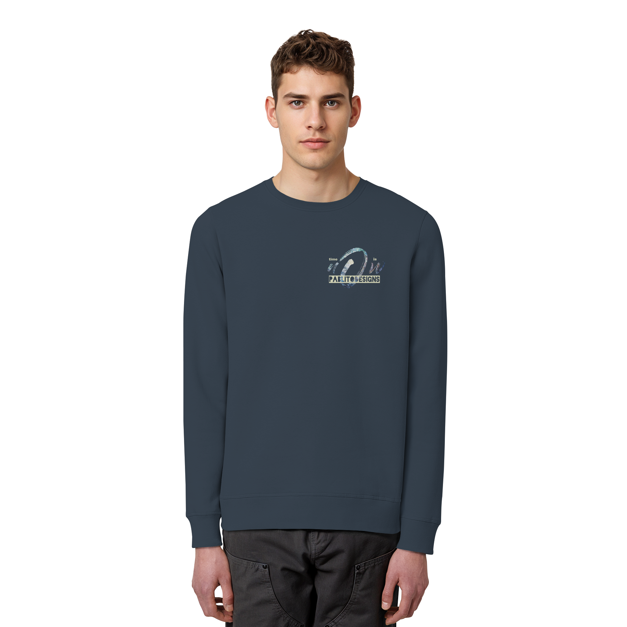 time is NOW - unisex organic classic sweat
