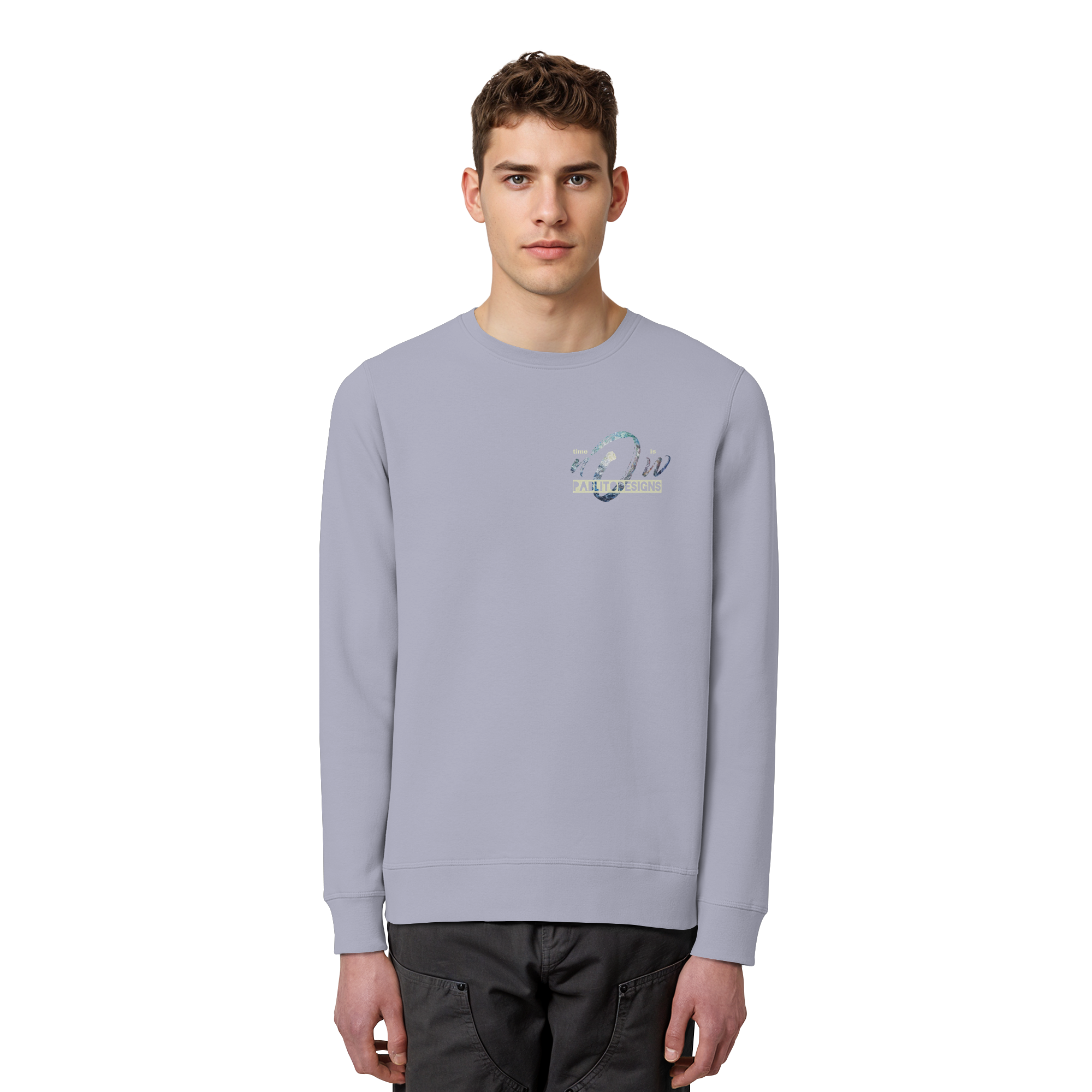 time is NOW - unisex organic classic sweat