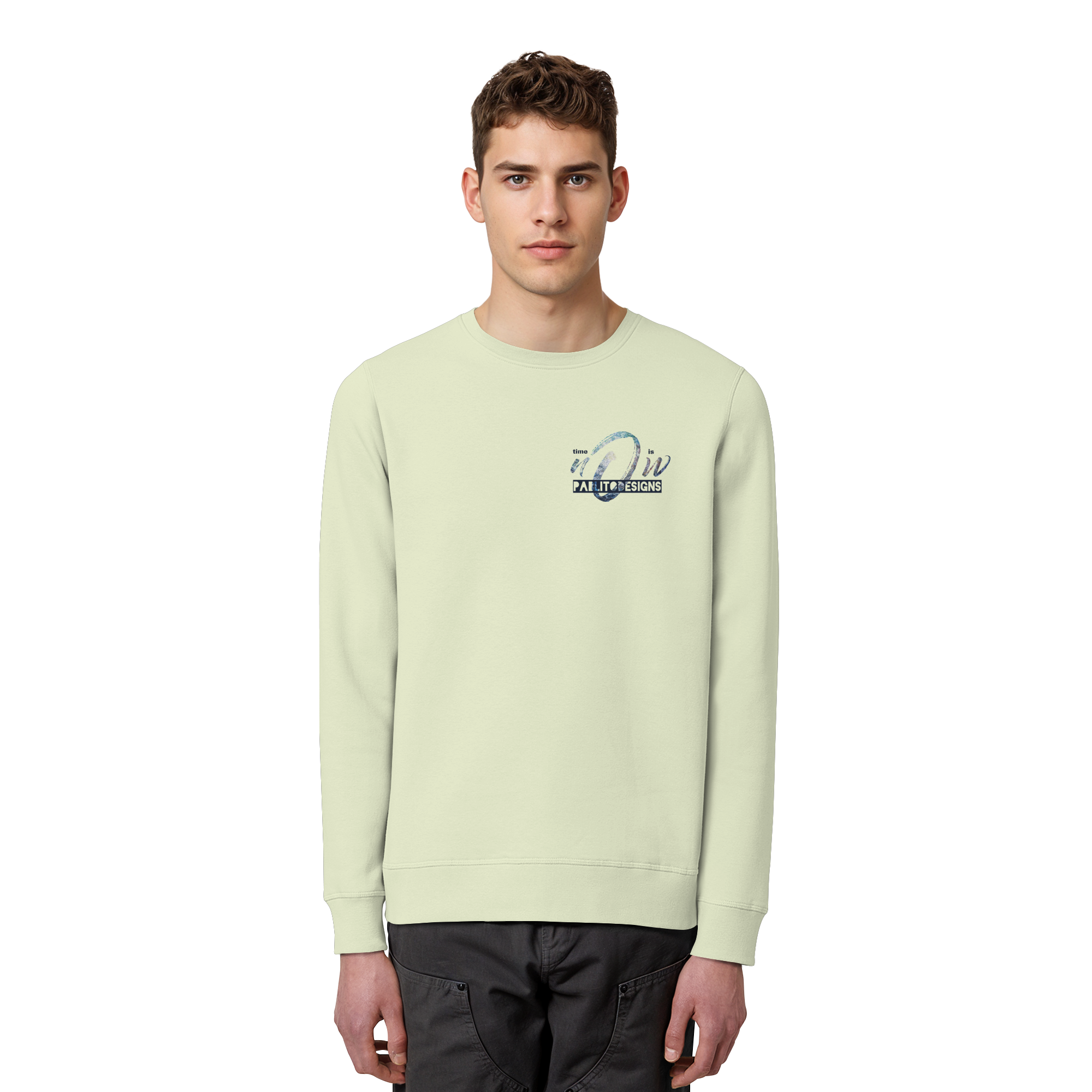 time is NOW - unisex organic classic sweat