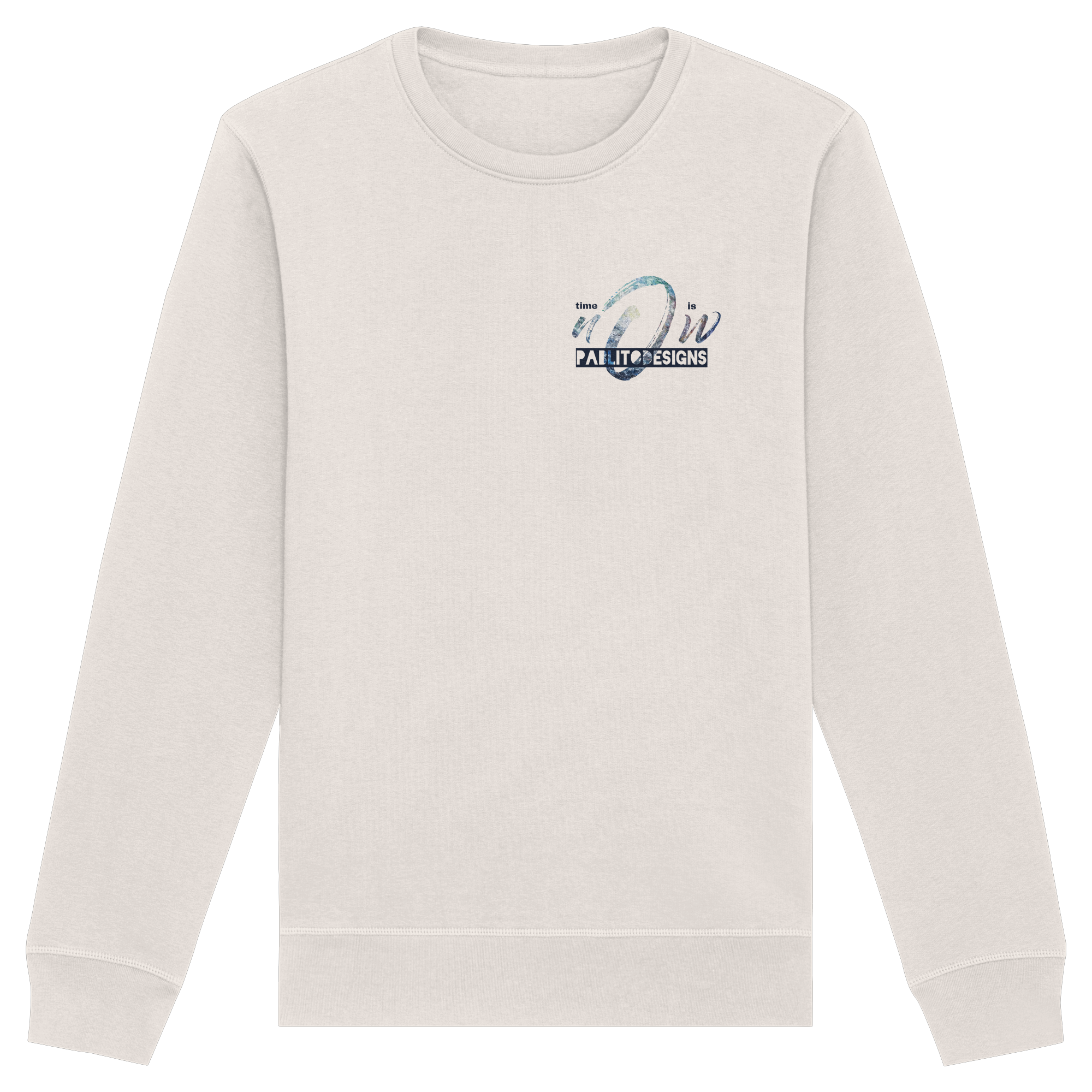 time is NOW - unisex organic classic sweat
