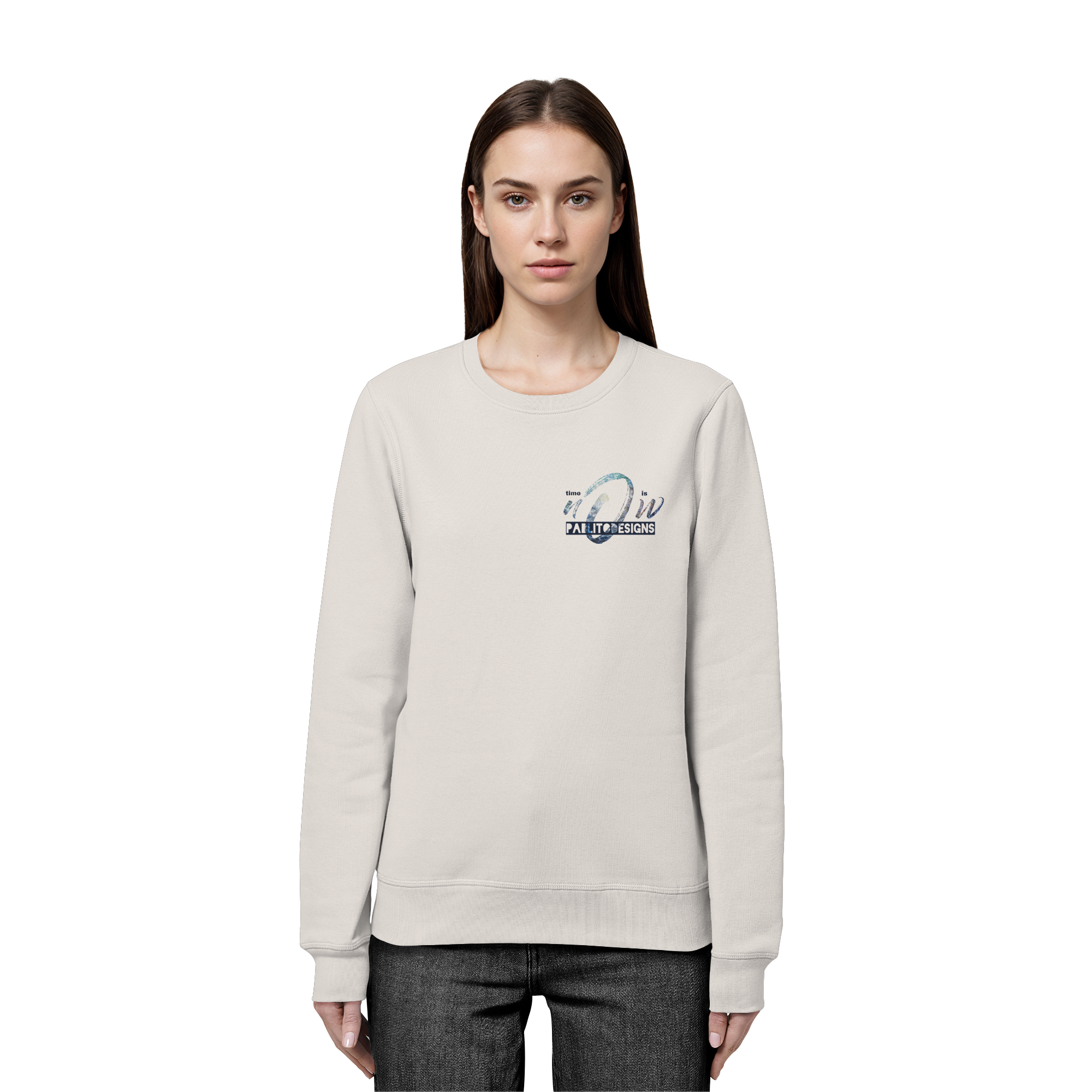 time is NOW - unisex organic classic sweat