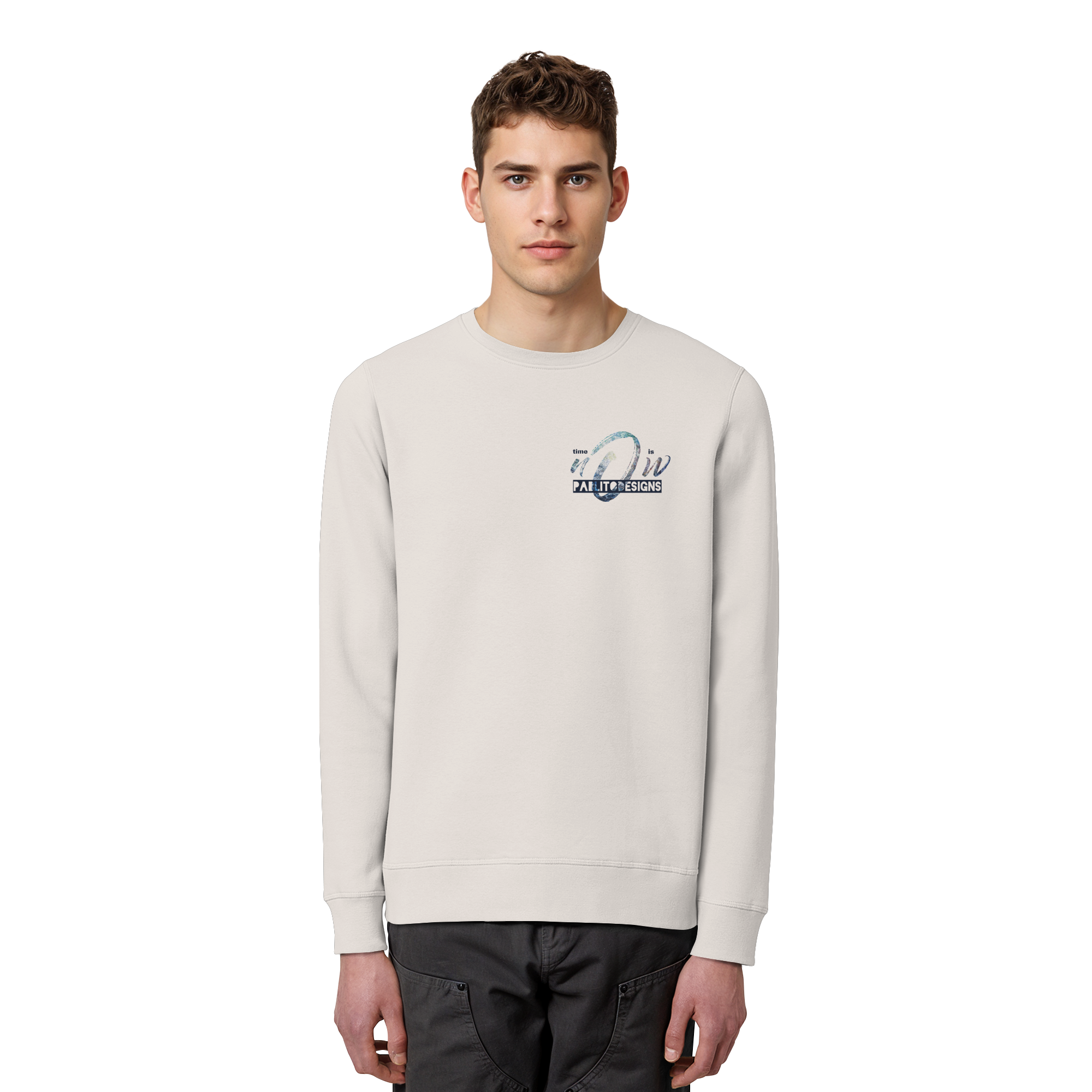 time is NOW - unisex organic classic sweat