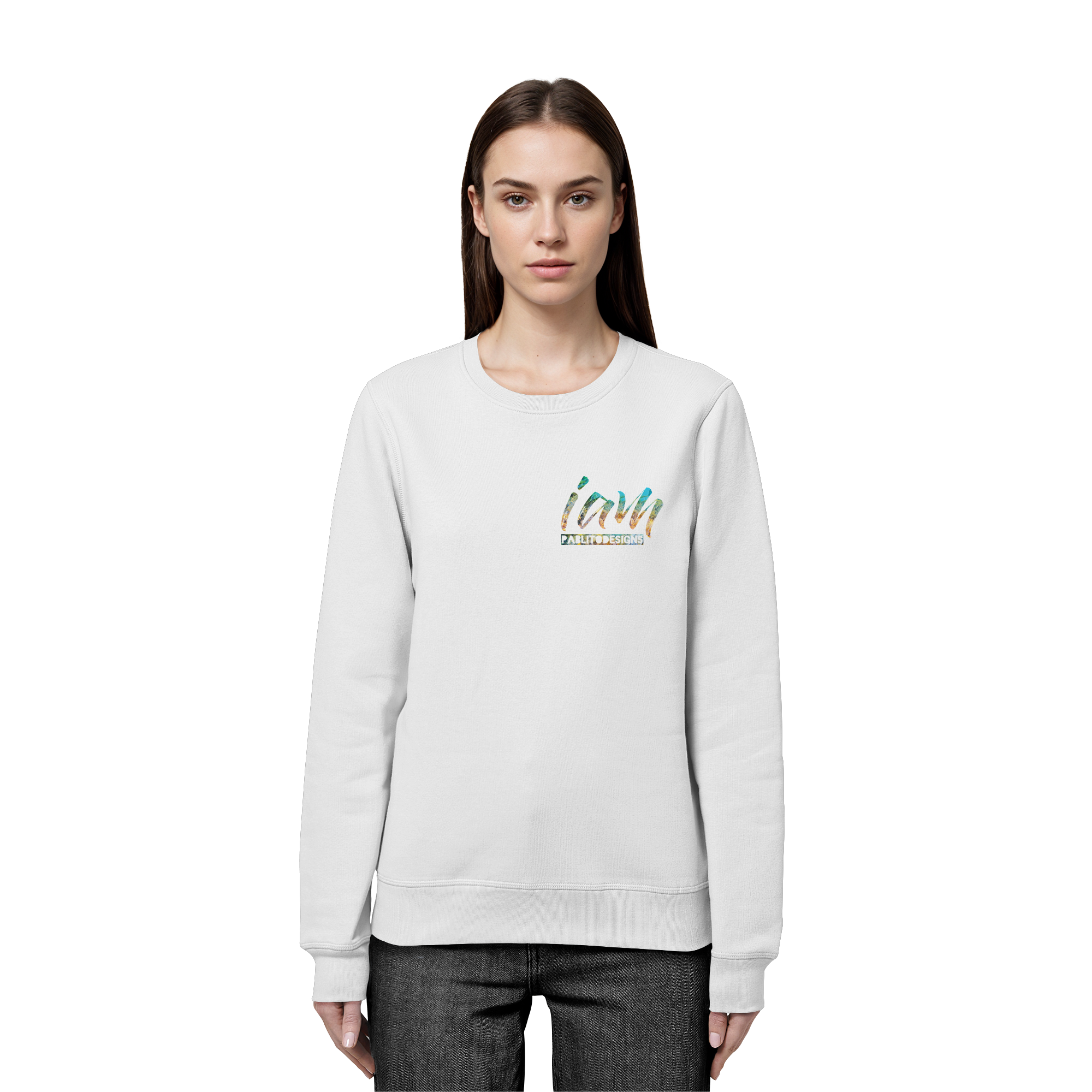 i am  - unisex organic classic sweat