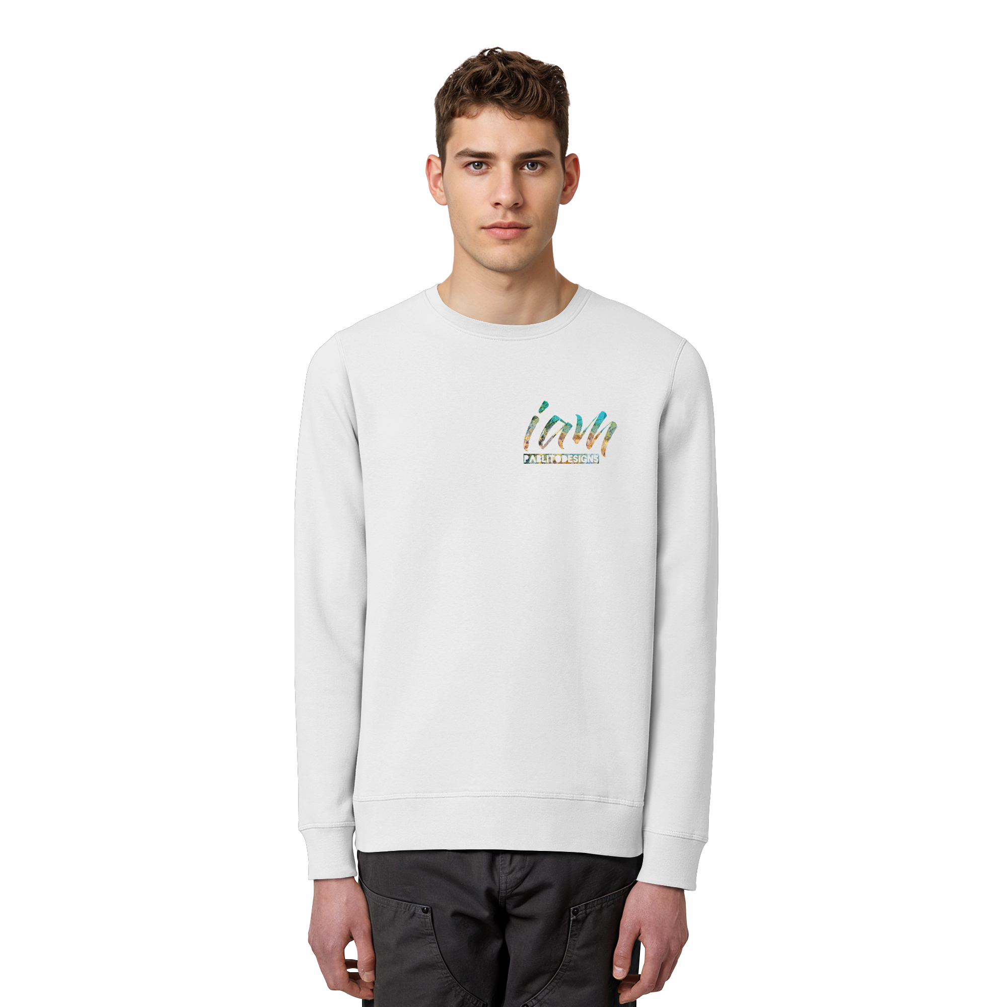 i am  - unisex organic classic sweat