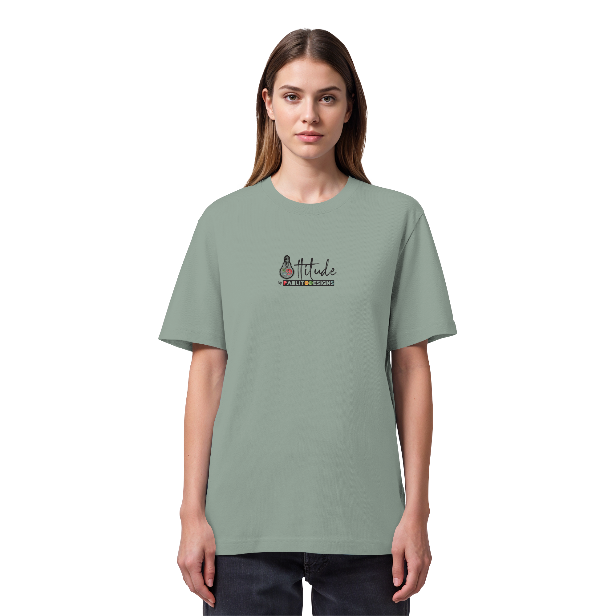 attitude - unisex organic heavy tee