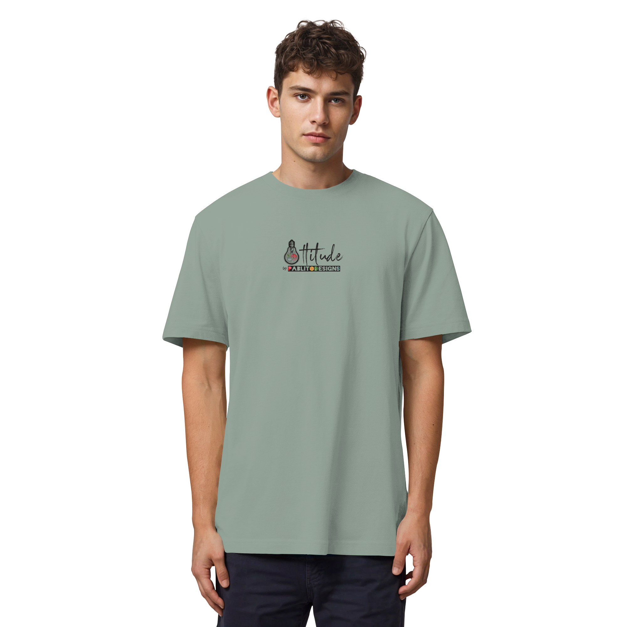 attitude - unisex organic heavy tee