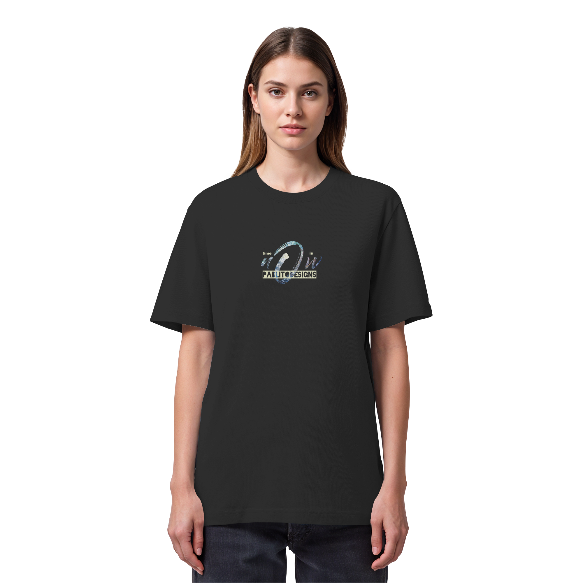 time is NOW - unisex organic heavy tee