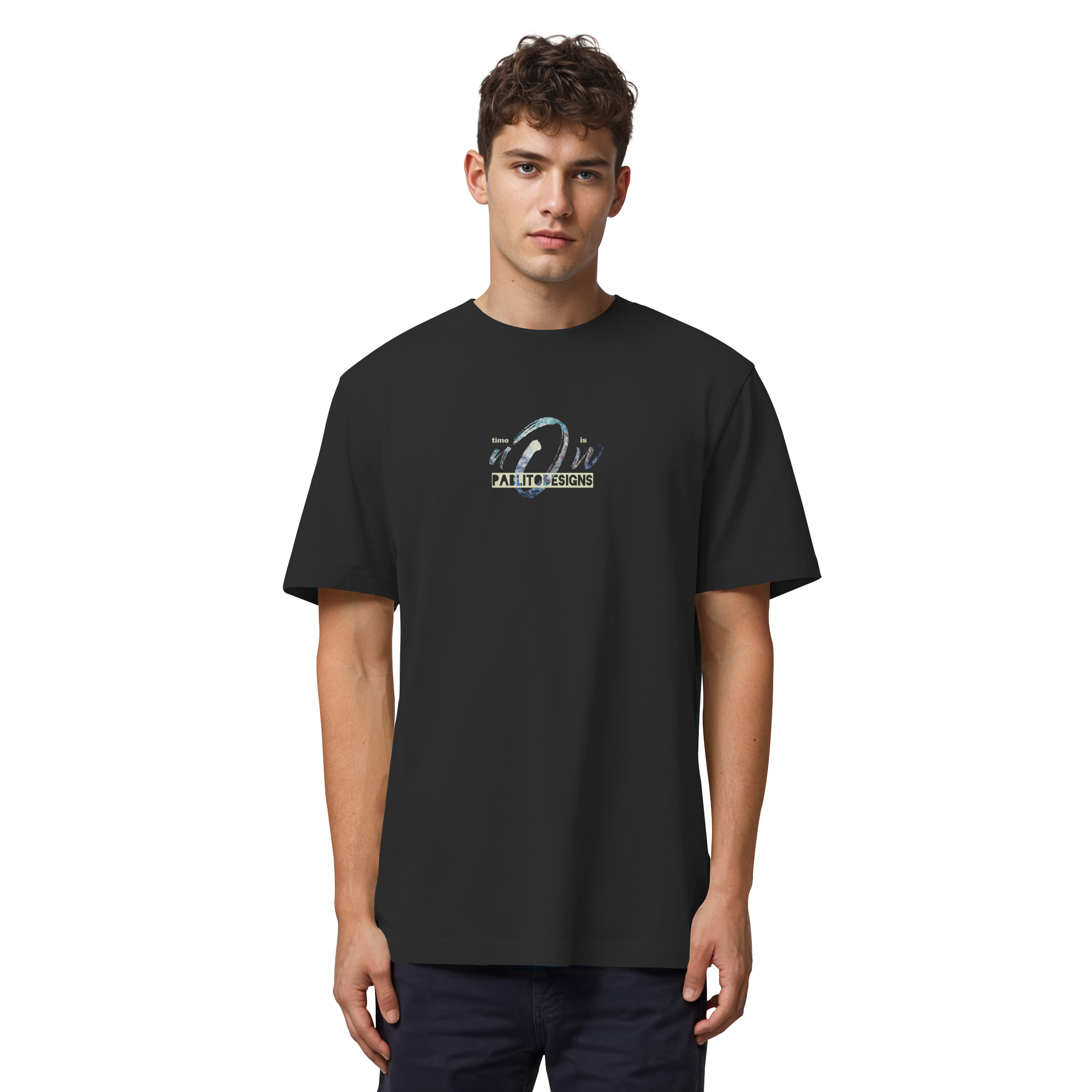 time is NOW - unisex organic heavy tee